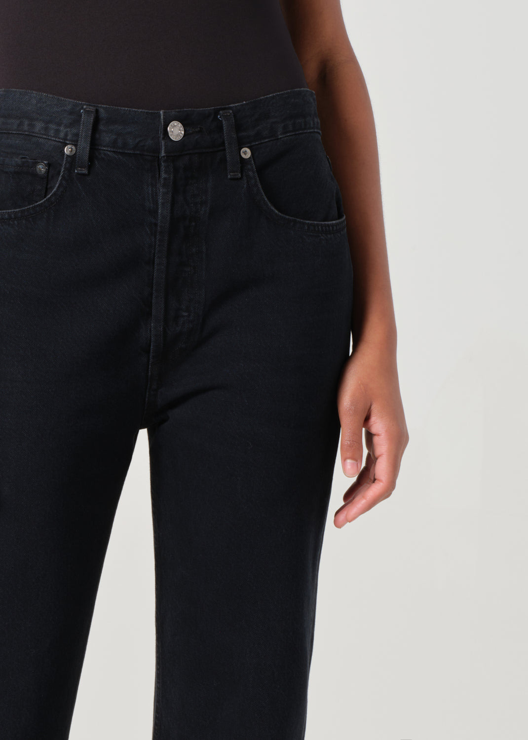 90'S PINCH WAIST HIGH RISE STRAIGHT IN CRUSHED - 6