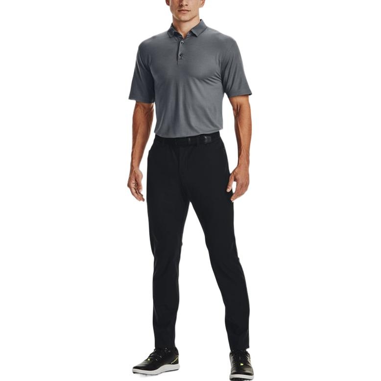 Under Armour Luxe Polo Shirts 'Grey' 1370150-012 - 3
