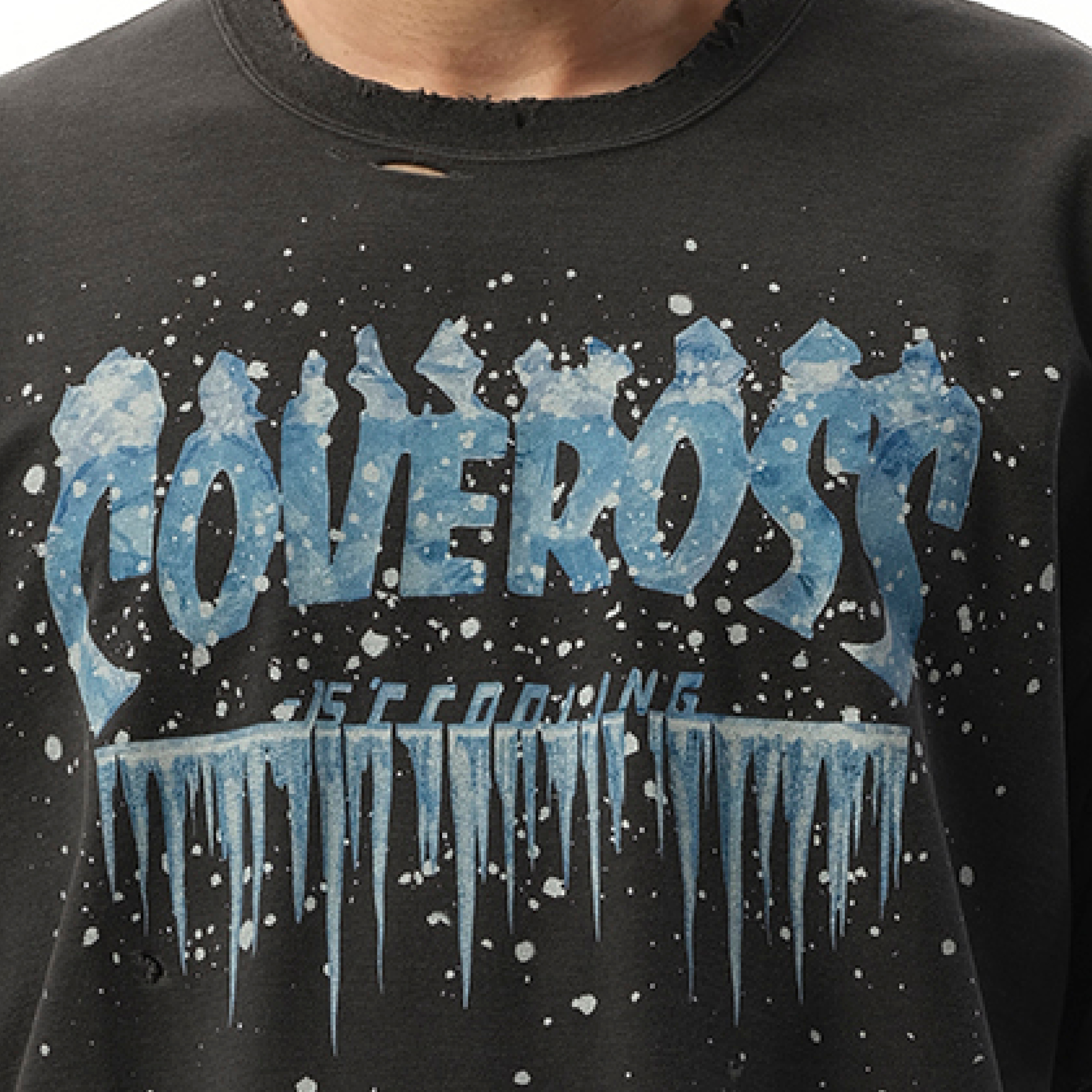 Ultra Freezer Regular Fit T-Shirt in Black - 3