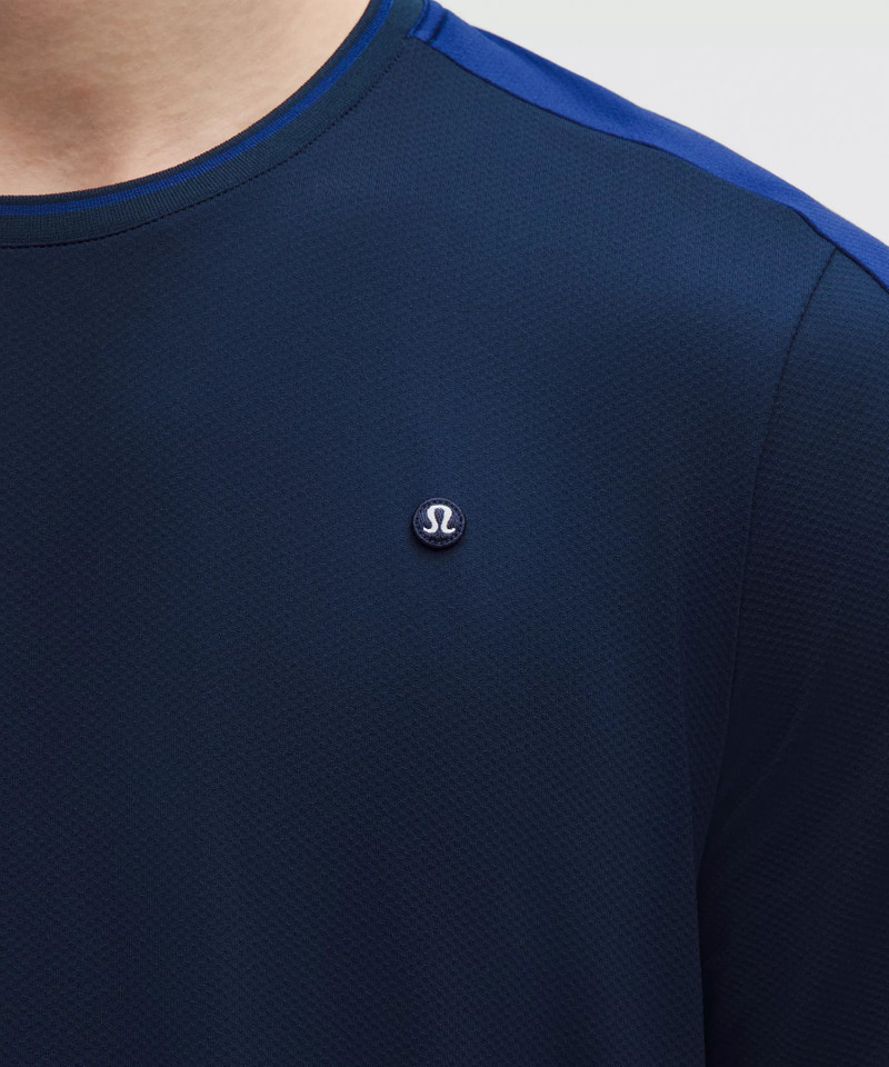 UV-Protective Mesh Panelled Tennis Shirt 5