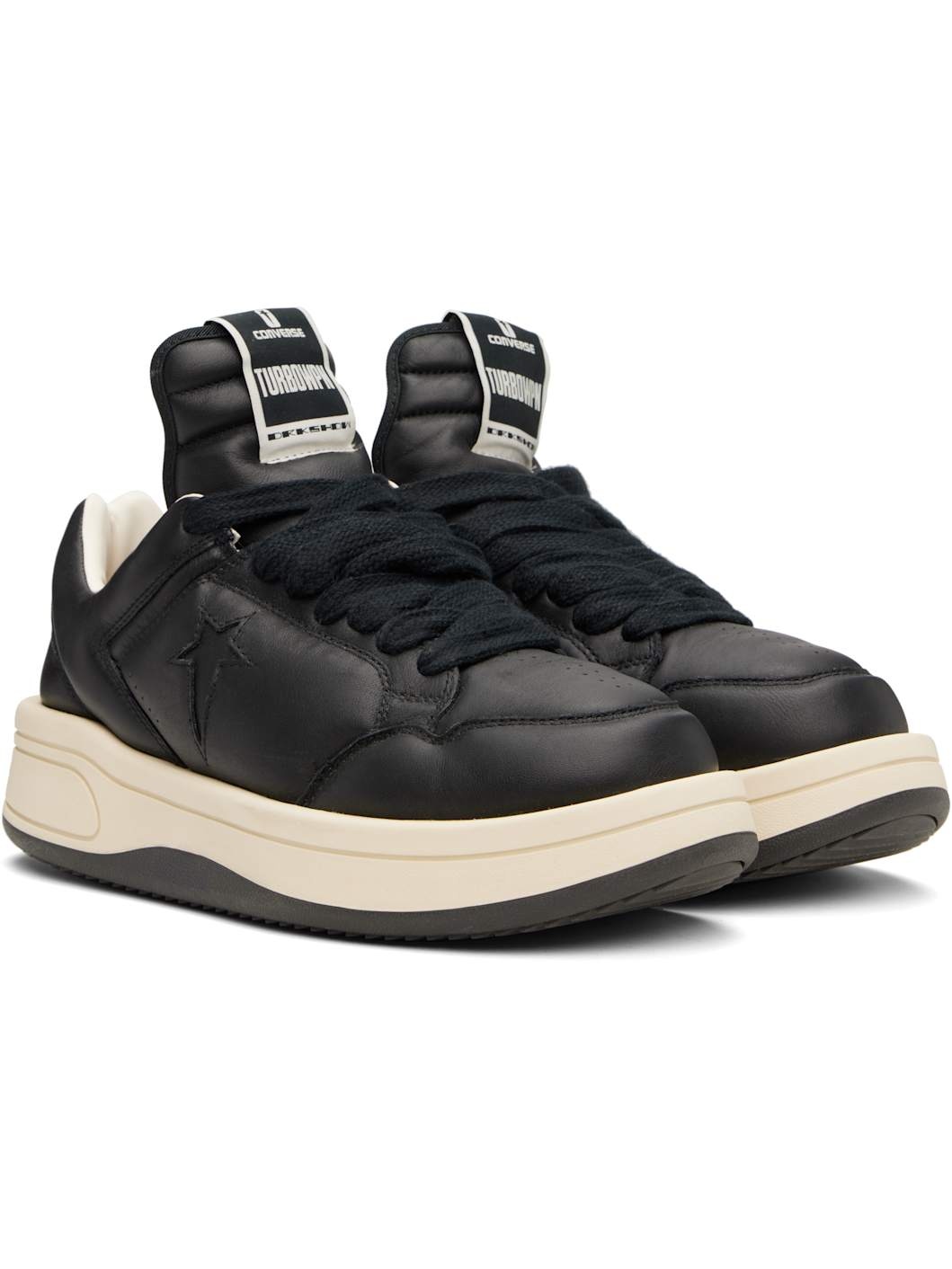 Black Converse Edition TURBOWPN Ox Sneakers - 4