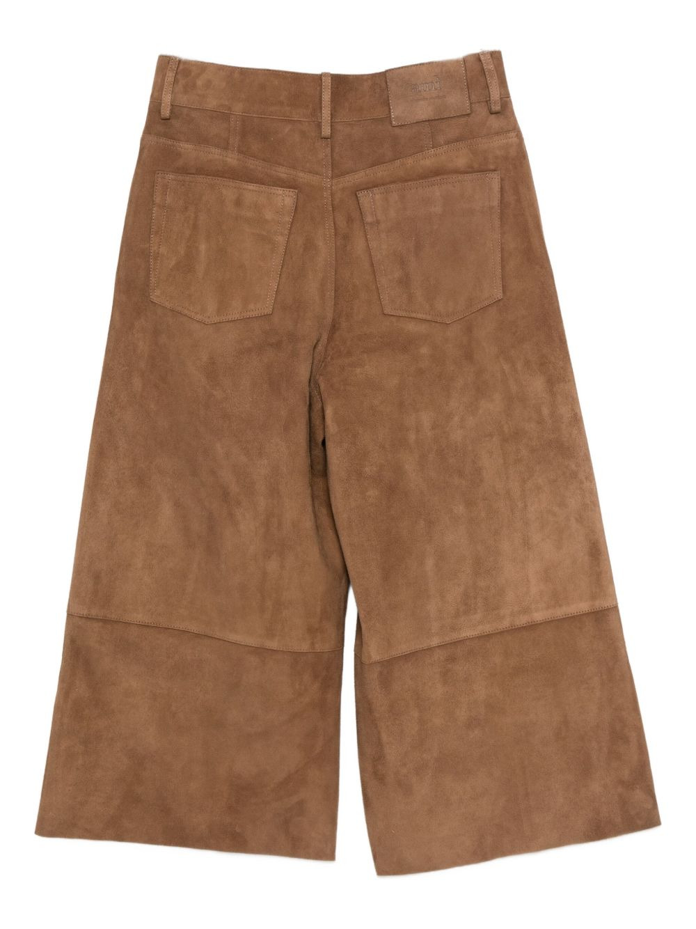 Ami Paris Trousers Brown - 3