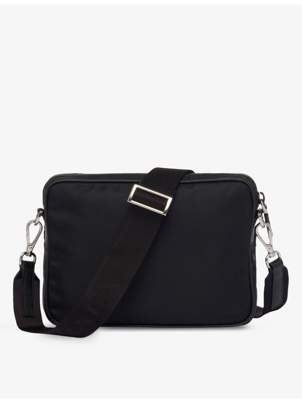 Re-Nylon leather and recycled-nylon shoulder bag - 3