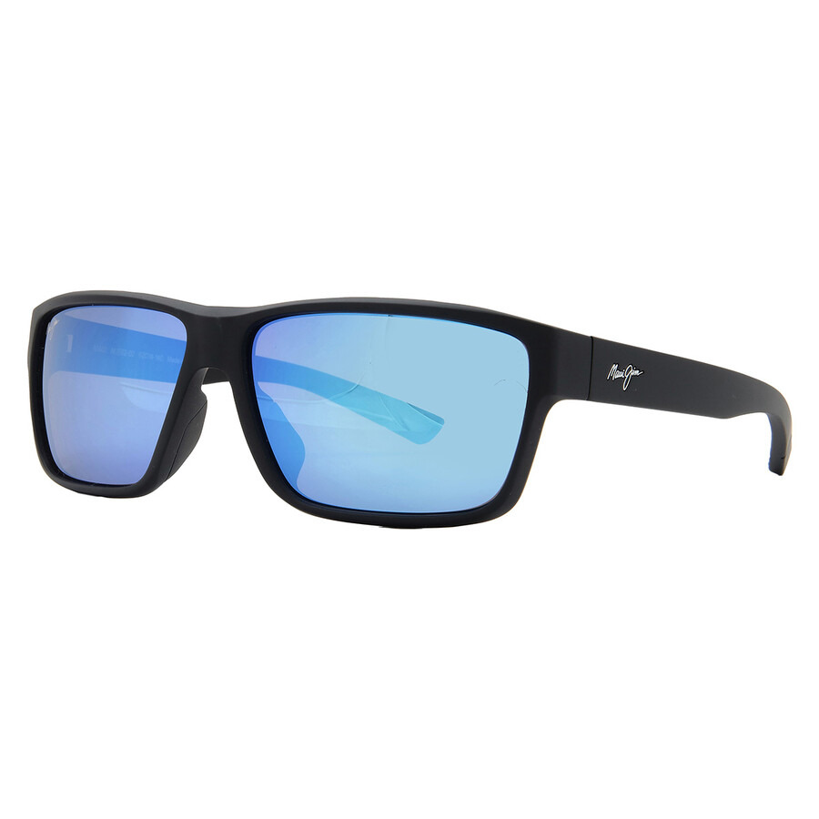 Maui Jim Uila Blue Hawaii Wrap Men's Sunglasses B662-02 62 - 2