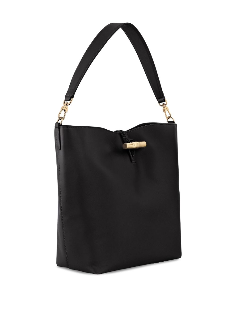 medium Le Roseau leather shoulder bag - 5