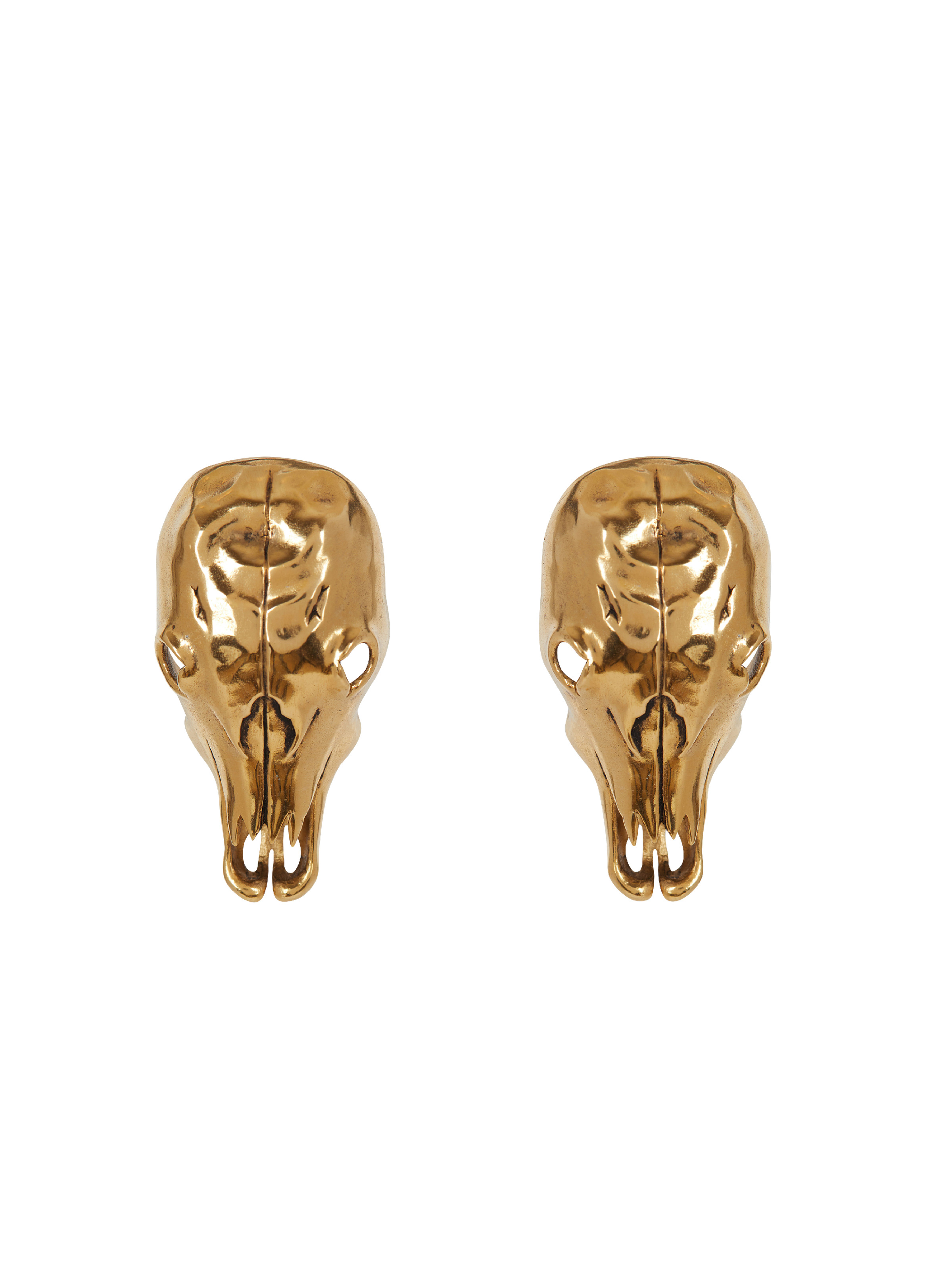 Buffalo skull earrings - 1