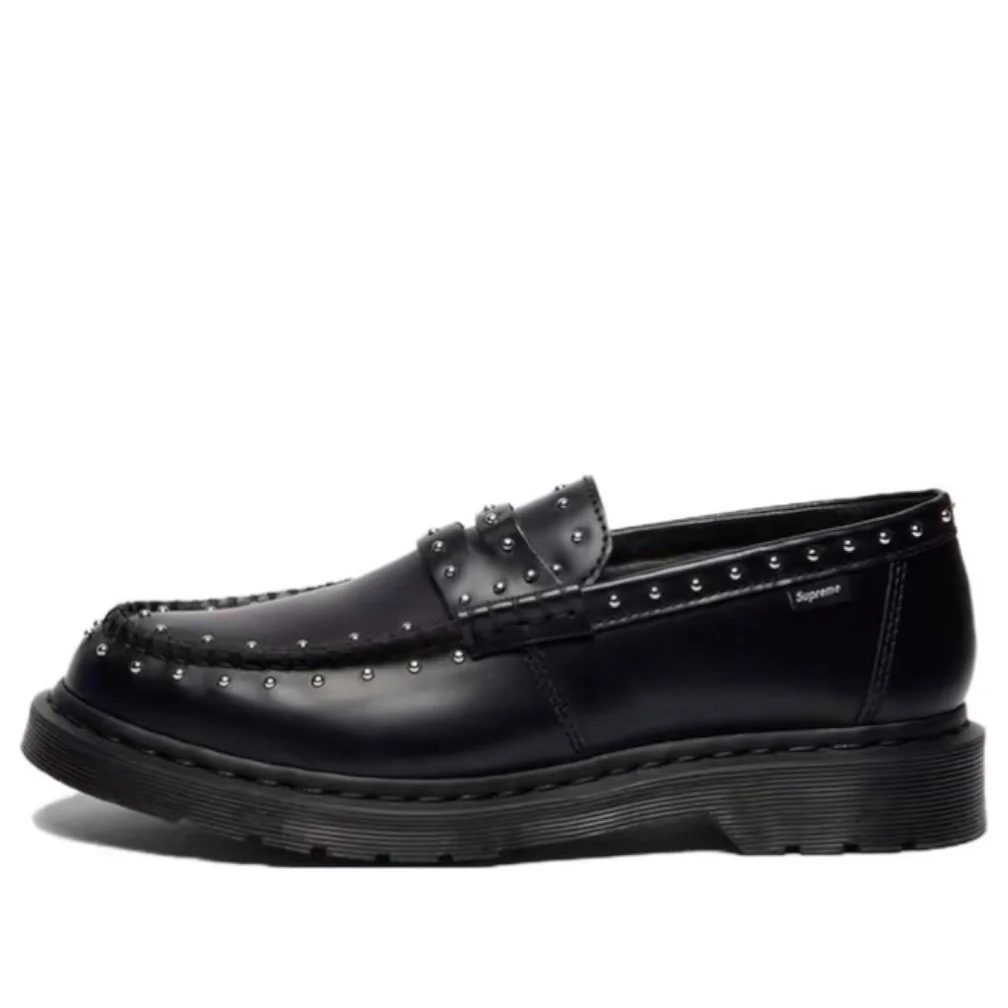 Dr. Martens x Supreme Studded Penton Loafer 'Black' 41873001 - 1