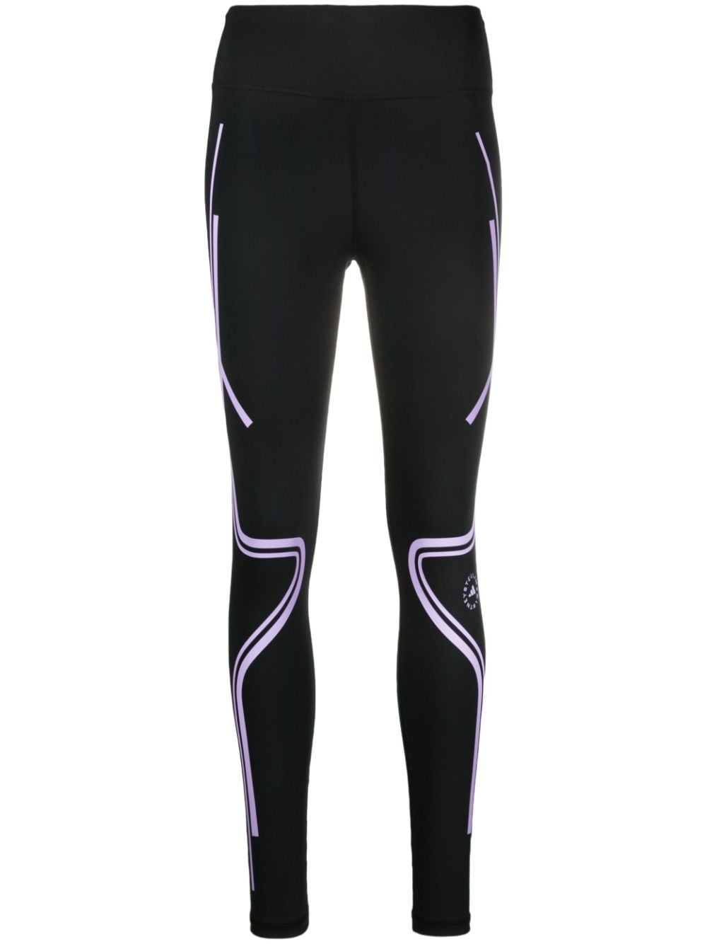 TruePace Running logo-print leggings - 1