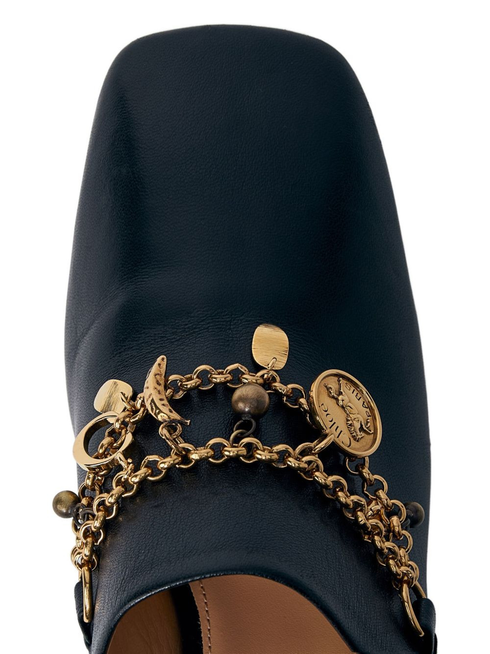 80mm charm-embellished heeled mules - 4