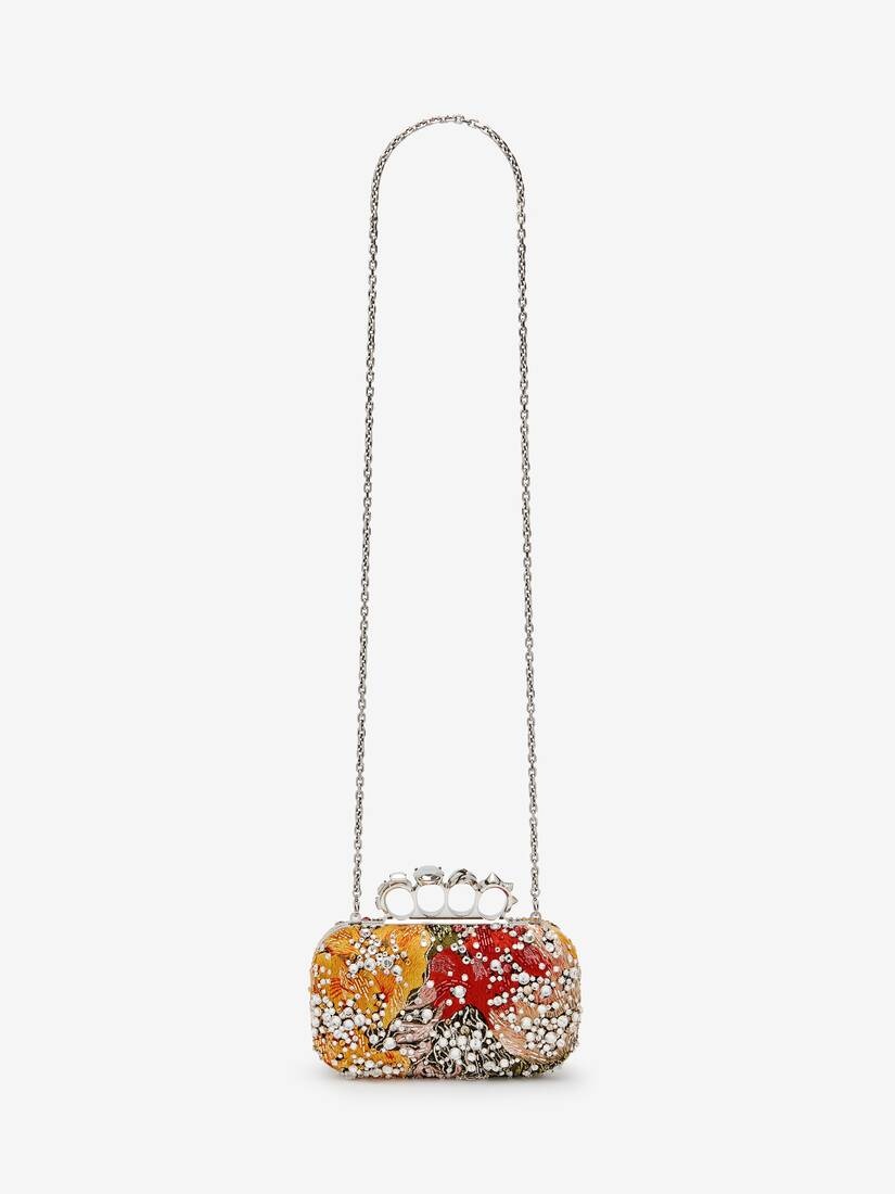 Women's Knuckle Clutch in Multicolor - 4