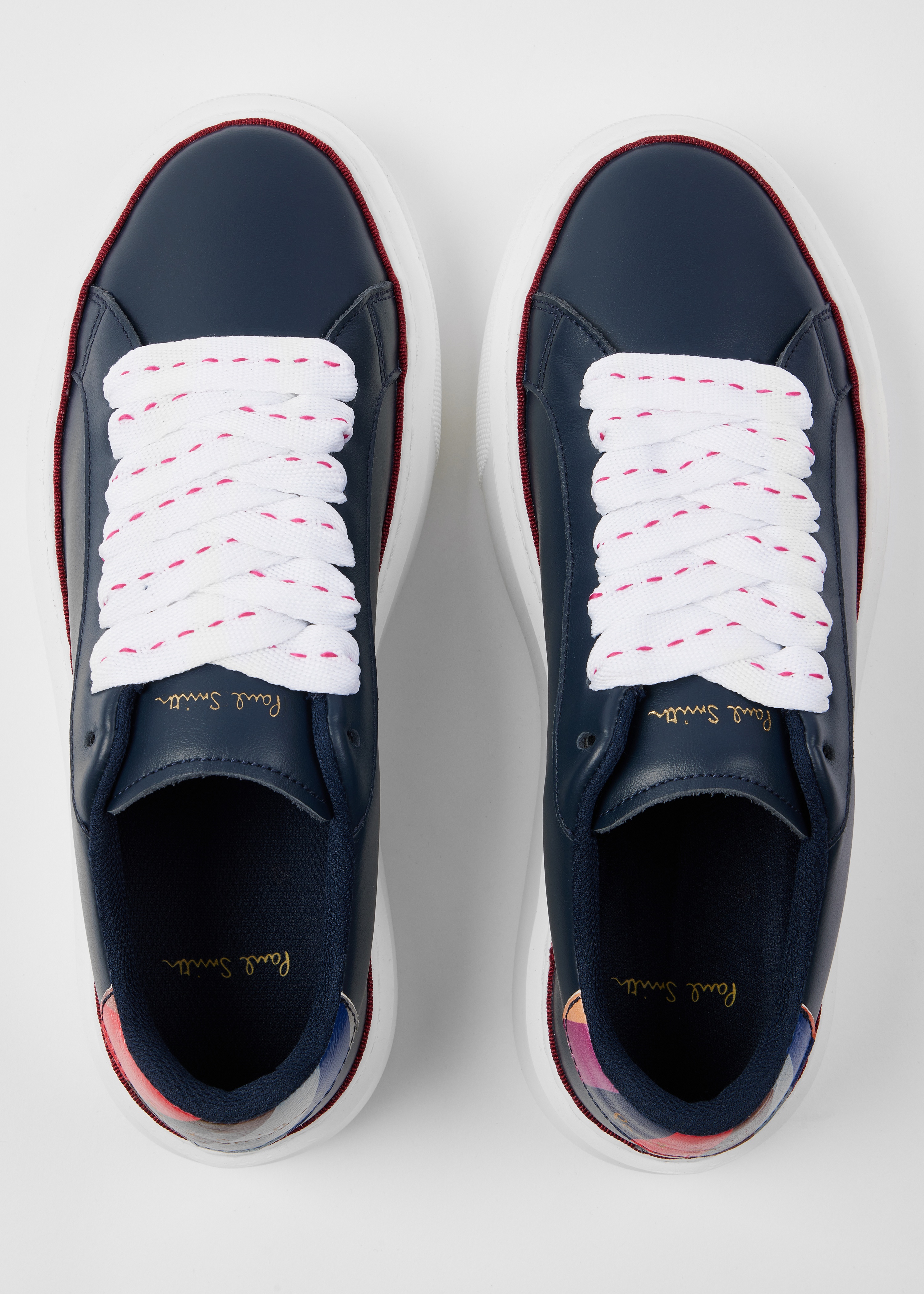 Women's Dark Navy 'Guppy' Platform Trainers - 5