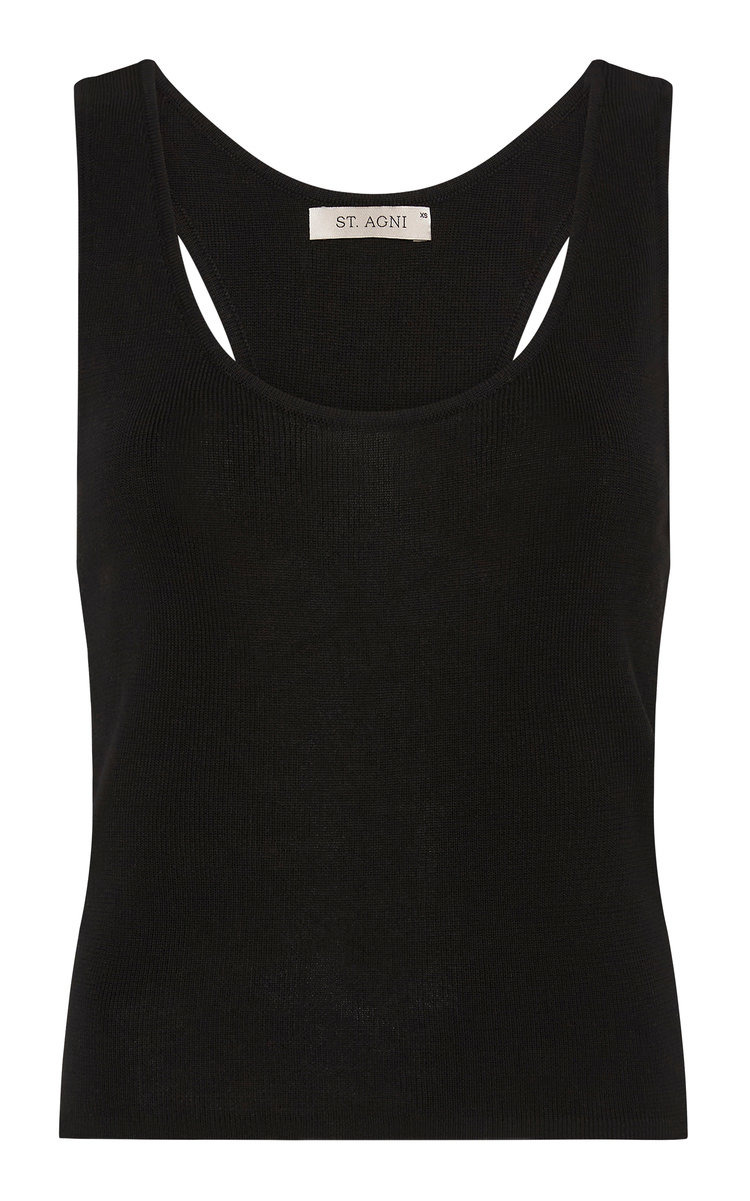 Racer Back Knit Top neutral - 2