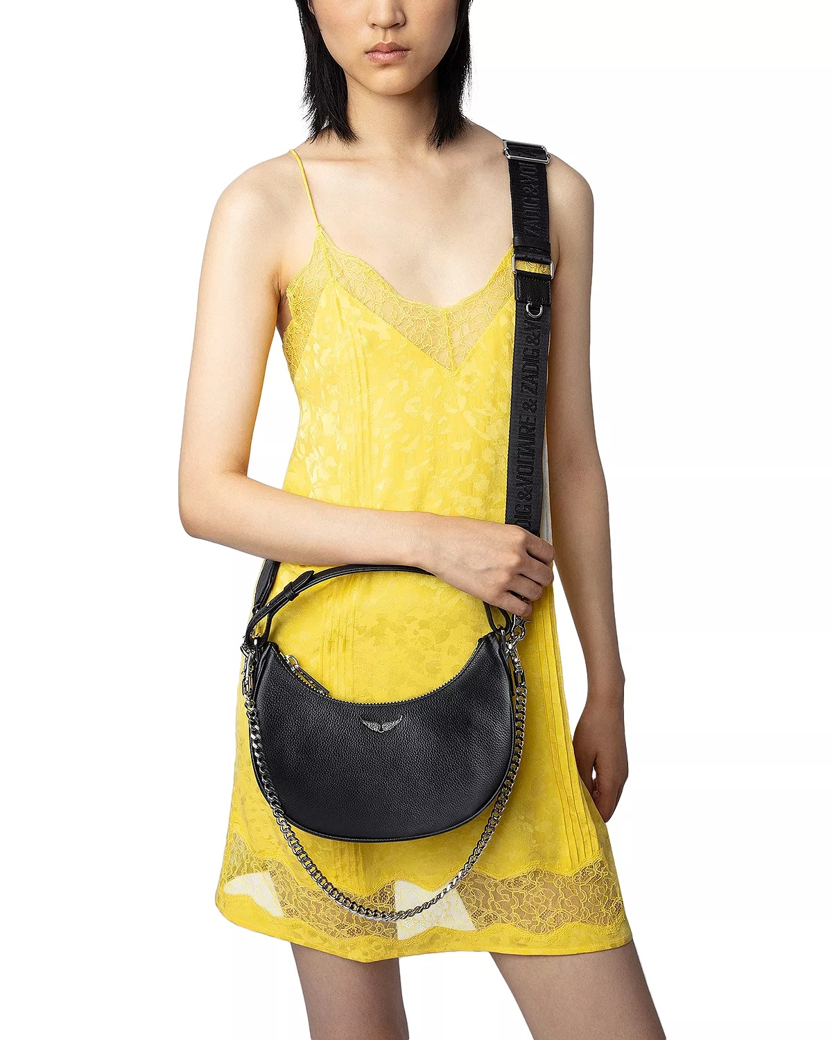 Moonrock Small Grained Leather Handbag - 4