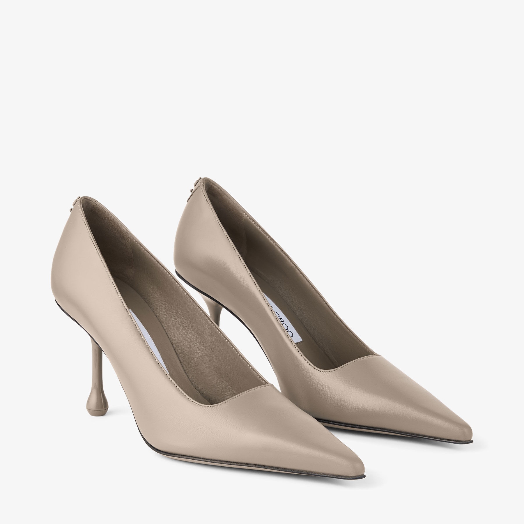 Ixia 80
Taupe Leather Pumps - 3