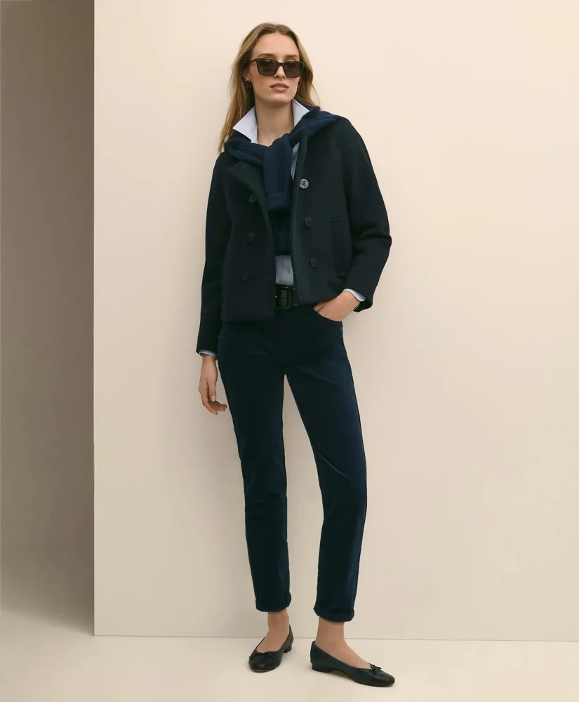 Five-Pocket Corduroy Pants - 1