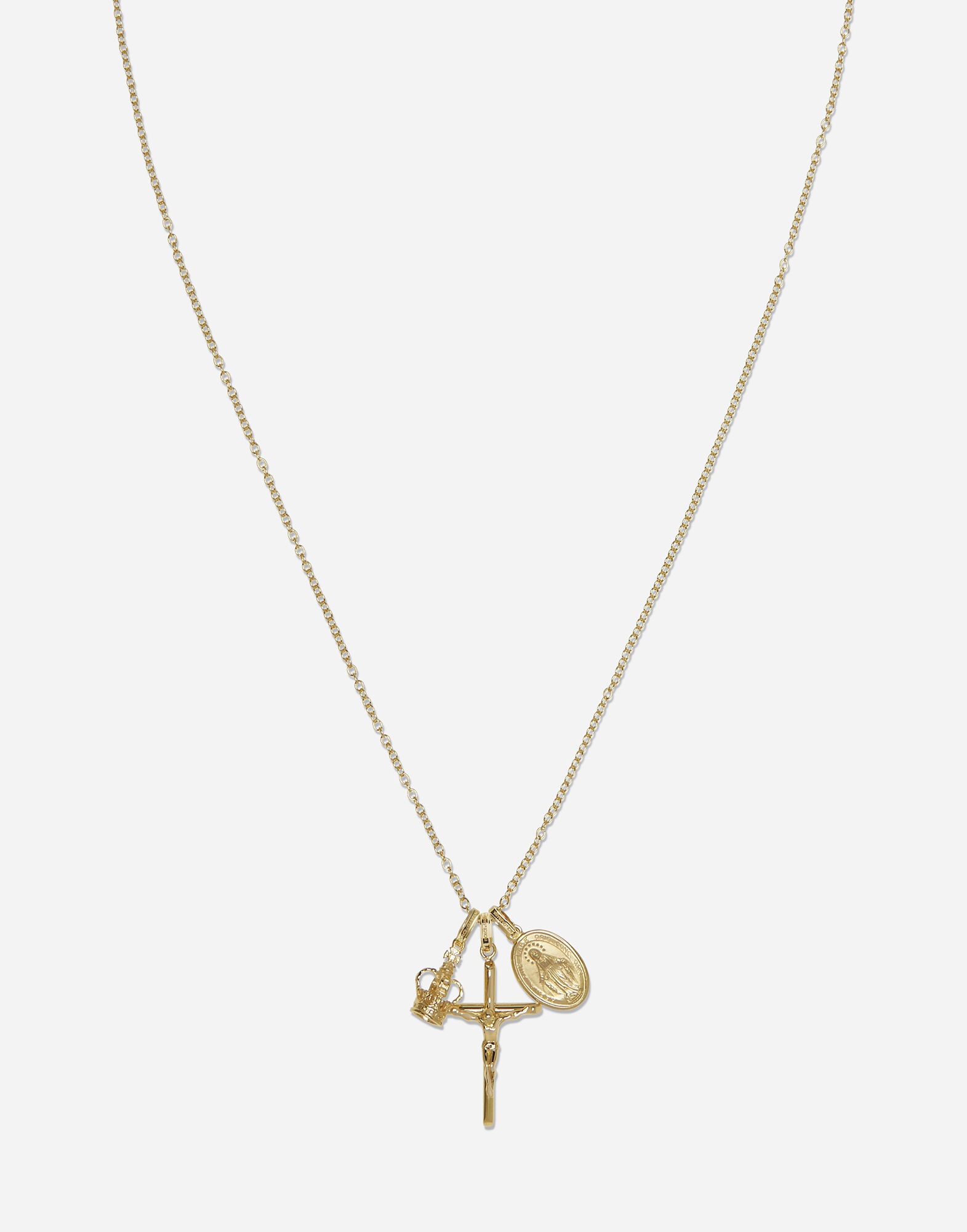 Sicily pendant in yellow gold - 4