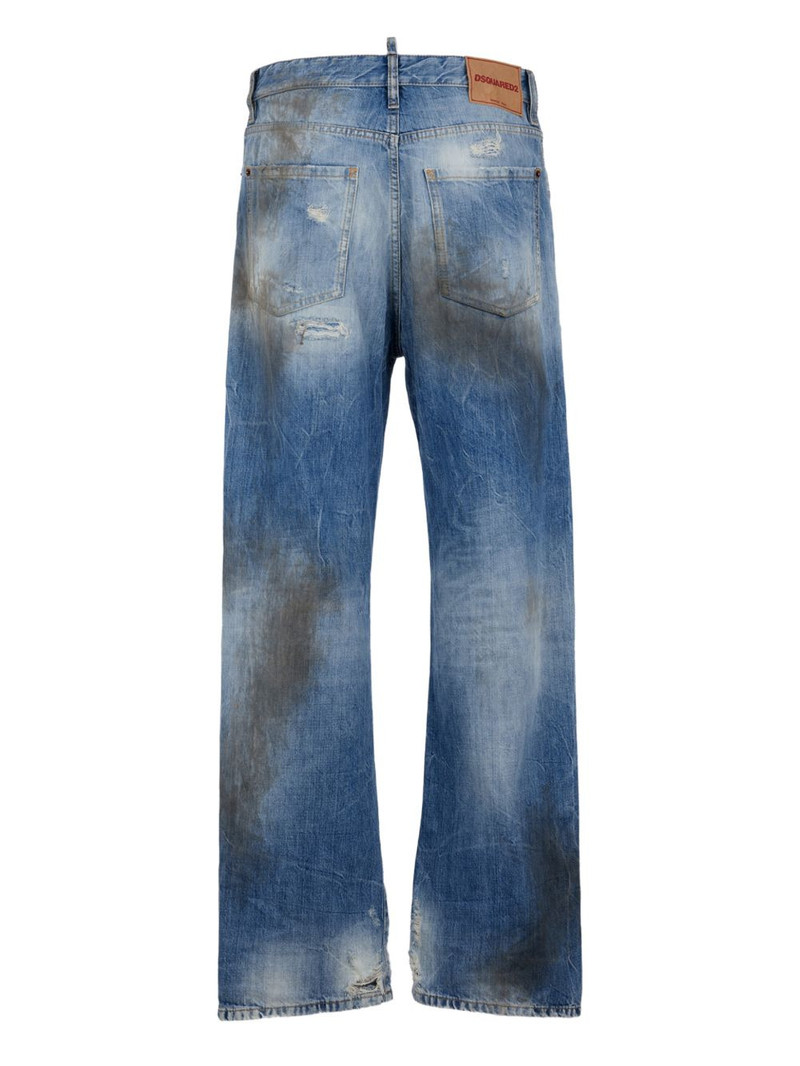 DSQUARED2 distressed-effect jeans outlook