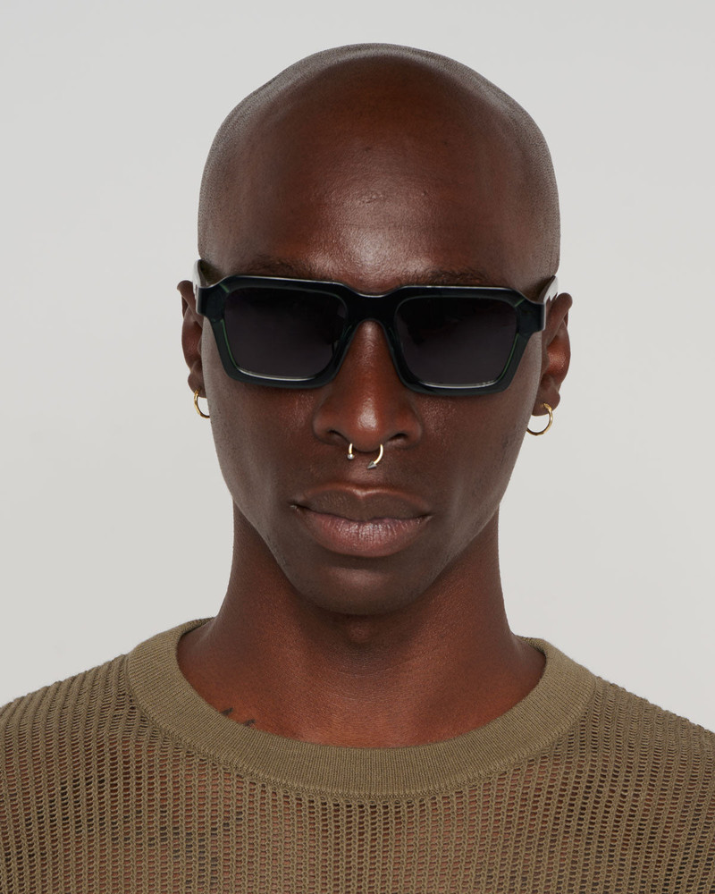 Staunton Post Modern Primitive Eye Protection - Green Smoke 5