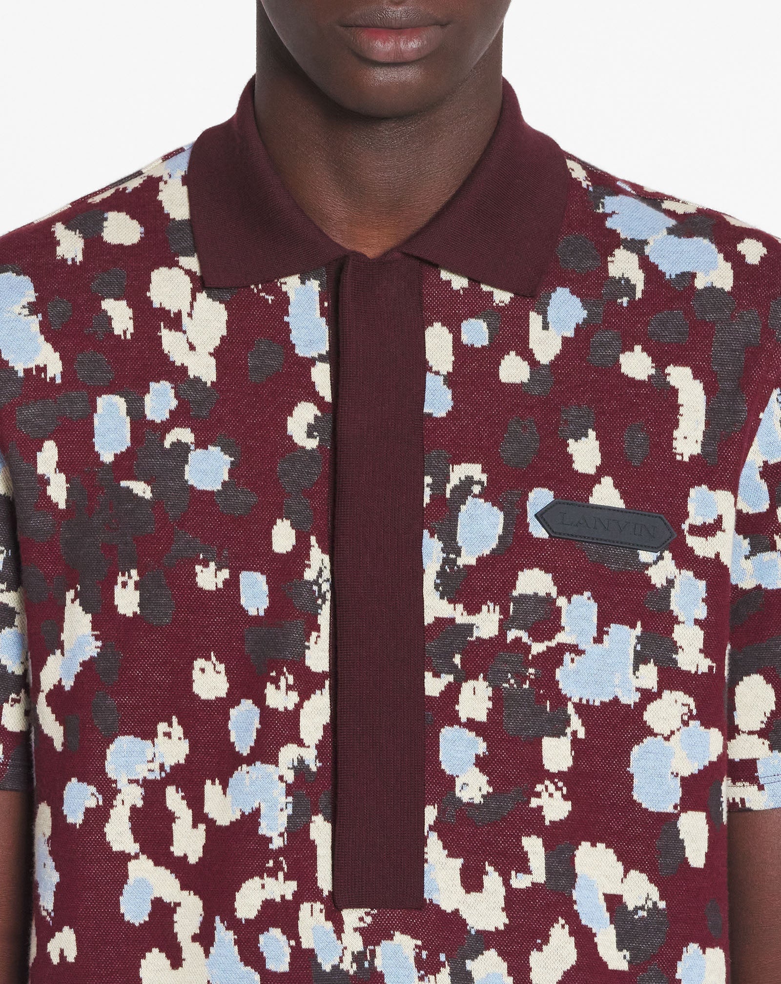JACQUARD POLO SHIRT - 5