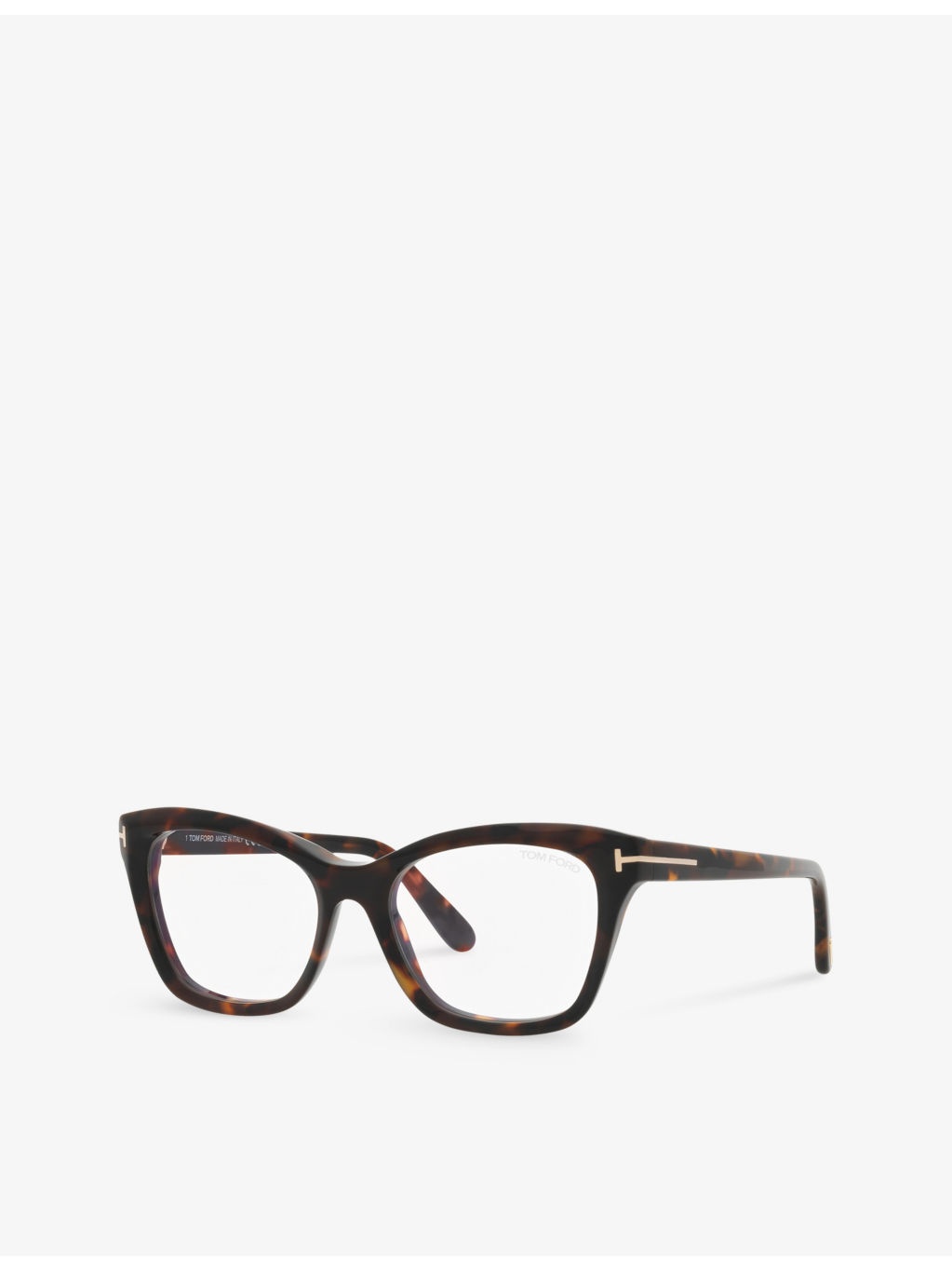 FT5909-B cat-eye frame acetate glasses - 2