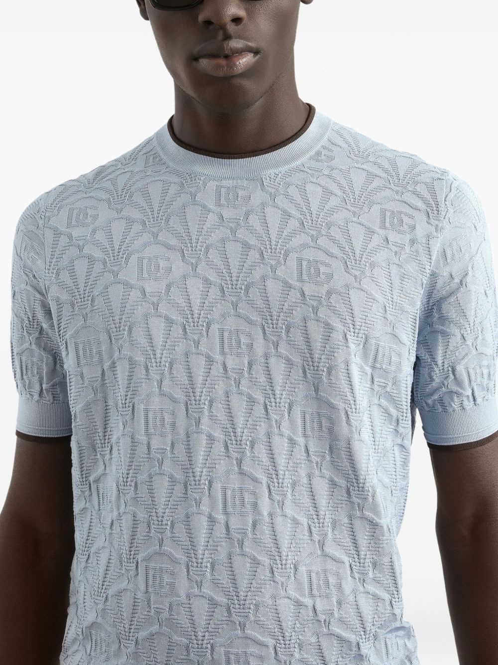 silk t-shirt - 4