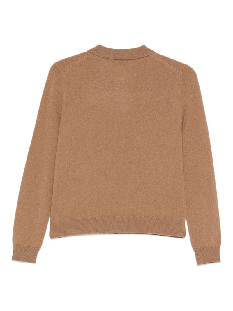 Aspesi polo-collar sweater outlook