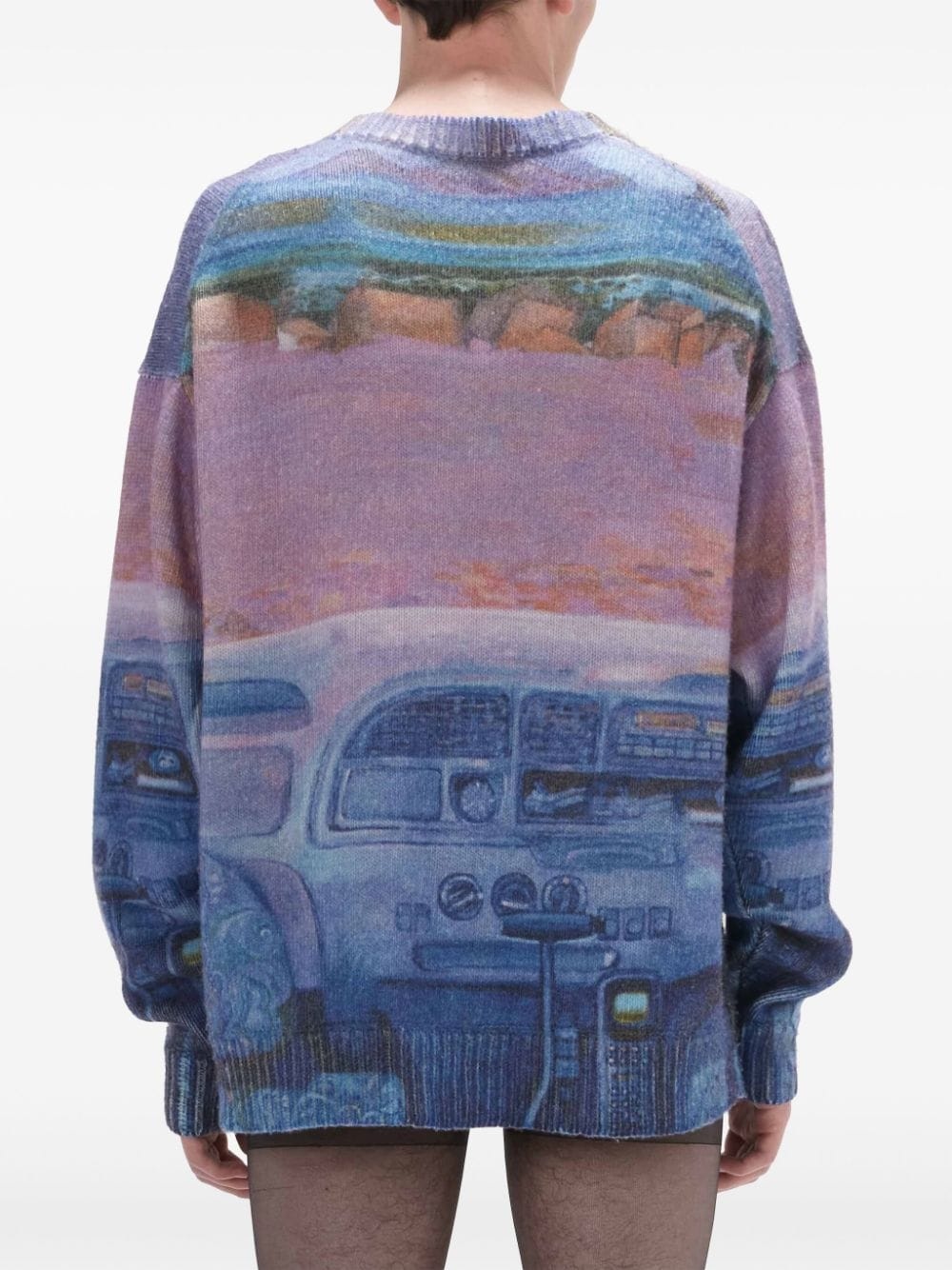 printed jumper - 4