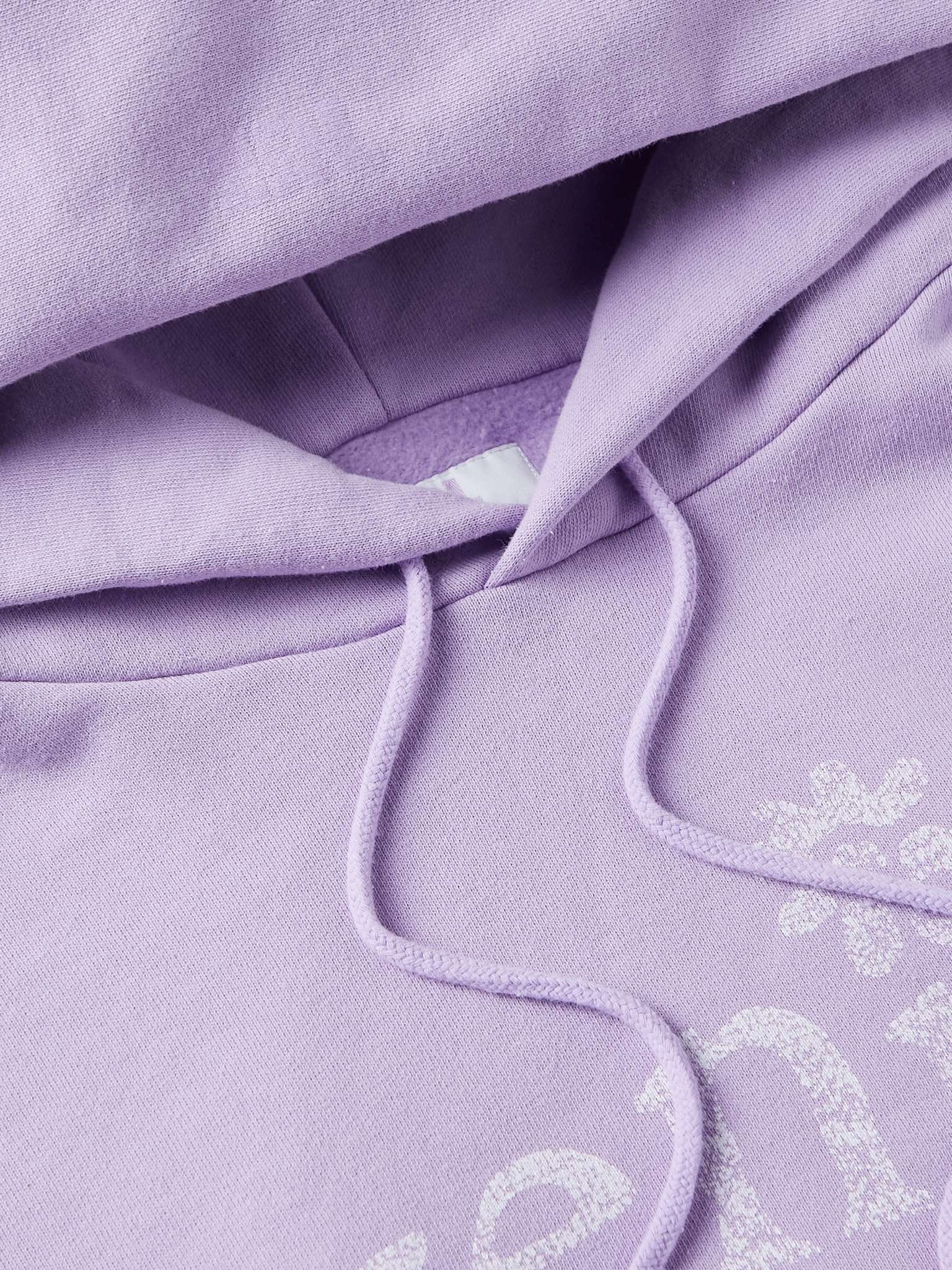 Venice Printed Cotton-Blend Jersey Hoodie - 5