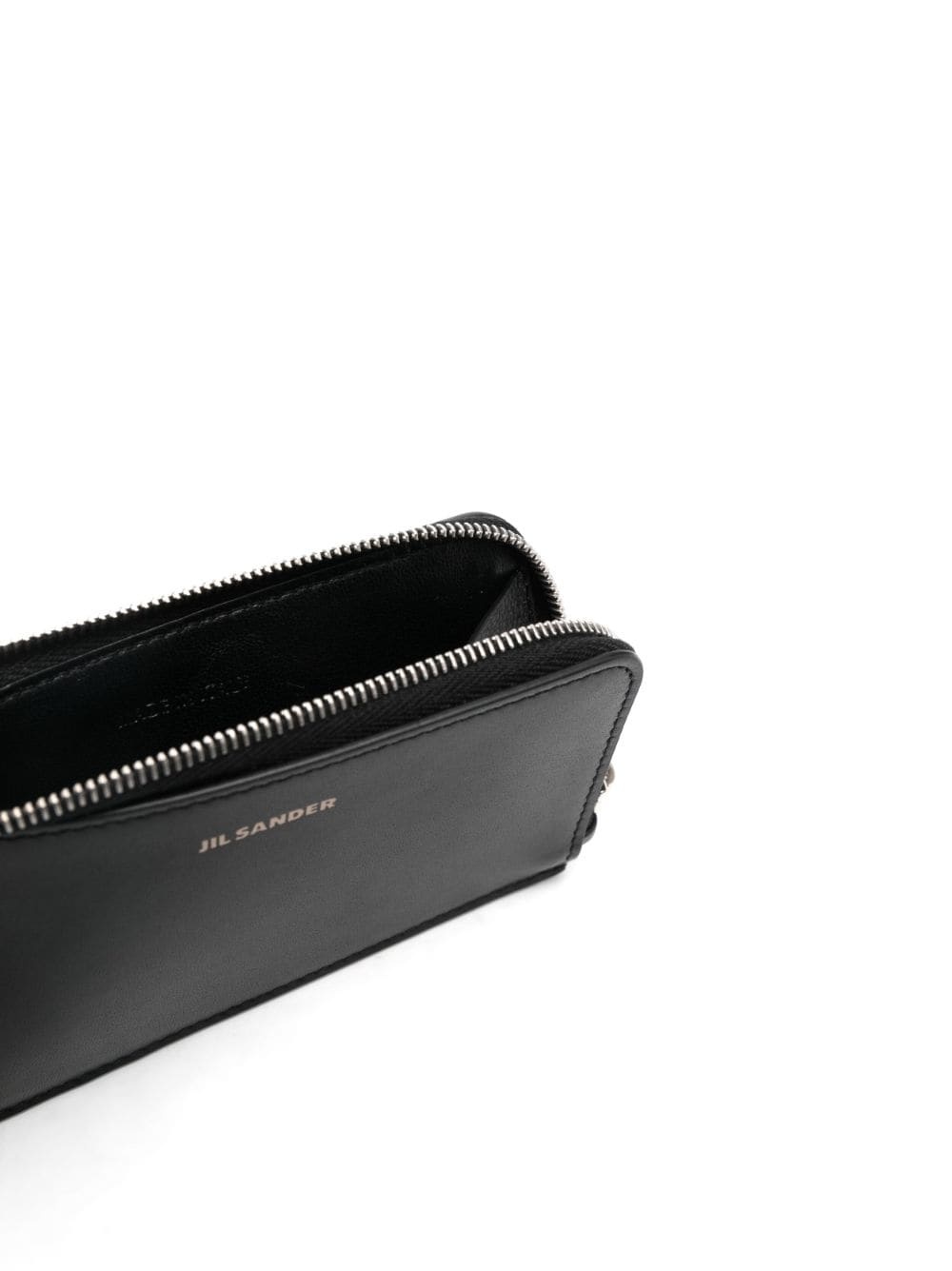 embossed-logo leather wallet - 3