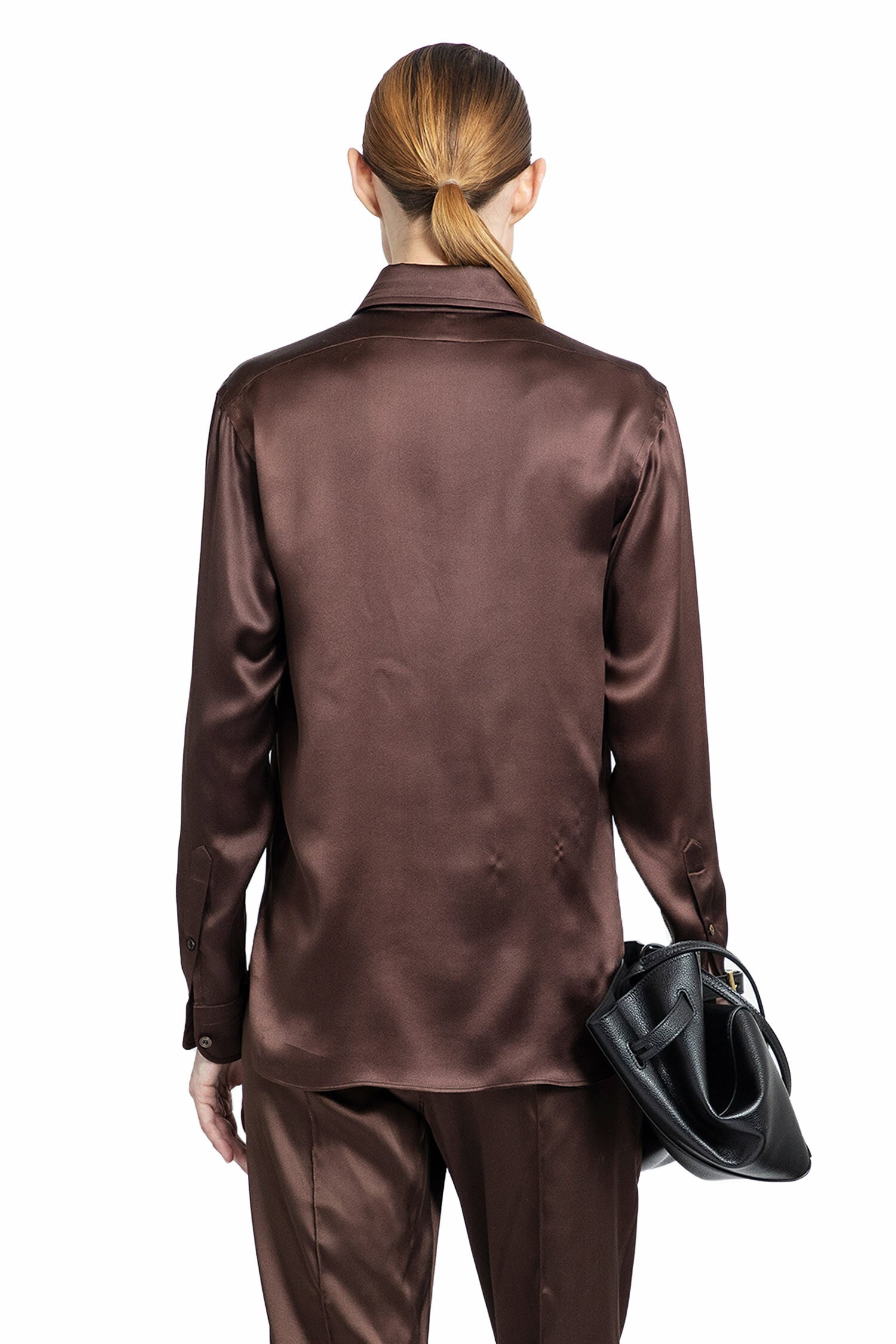 TOM FORD WOMAN BROWN SHIRTS - 3