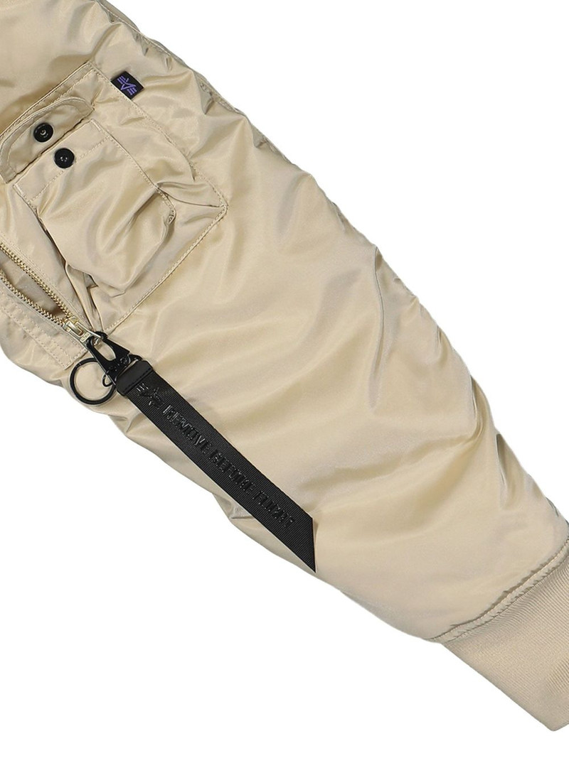 ALPHA INDUSTRIES cargo-pocket bomber jacket outlook