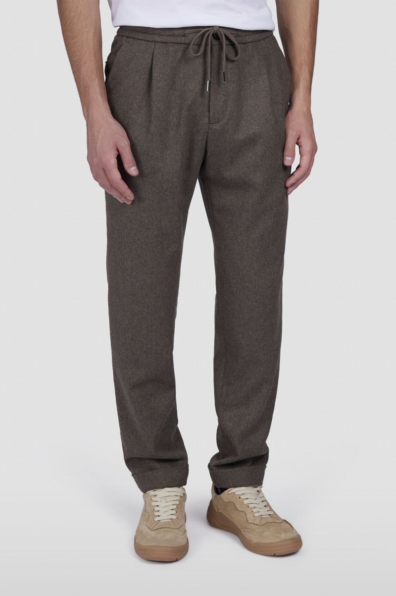 WOOL BLEND TROUSERS WITH PLEATS 6