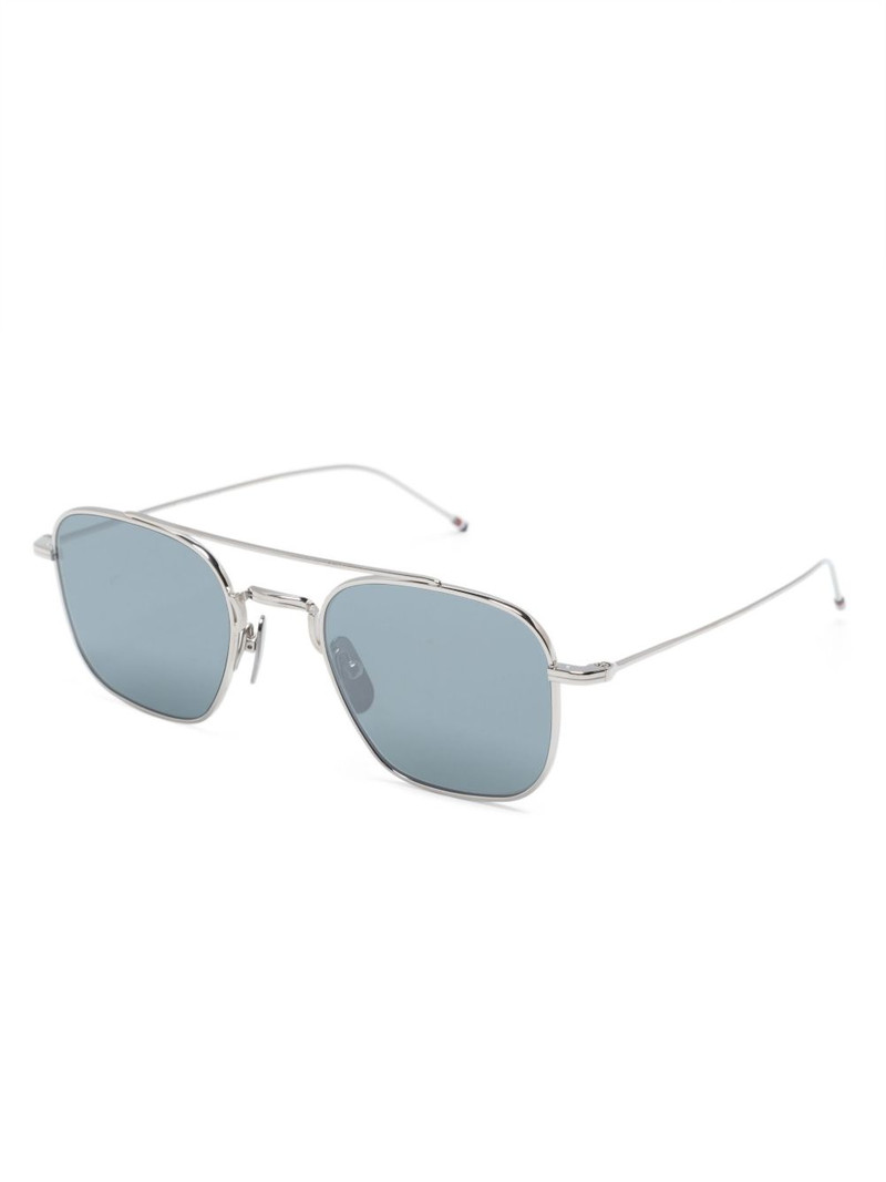 Thom Browne pilot-frame tinted sunglasses outlook