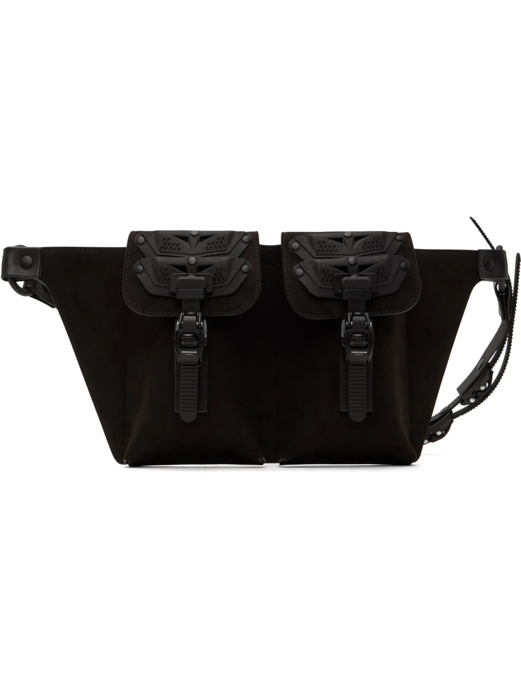 Brown Object U02 Double Pocket Belt Bag - 1
