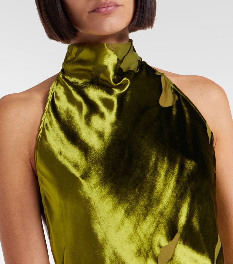 Halterneck gown 4