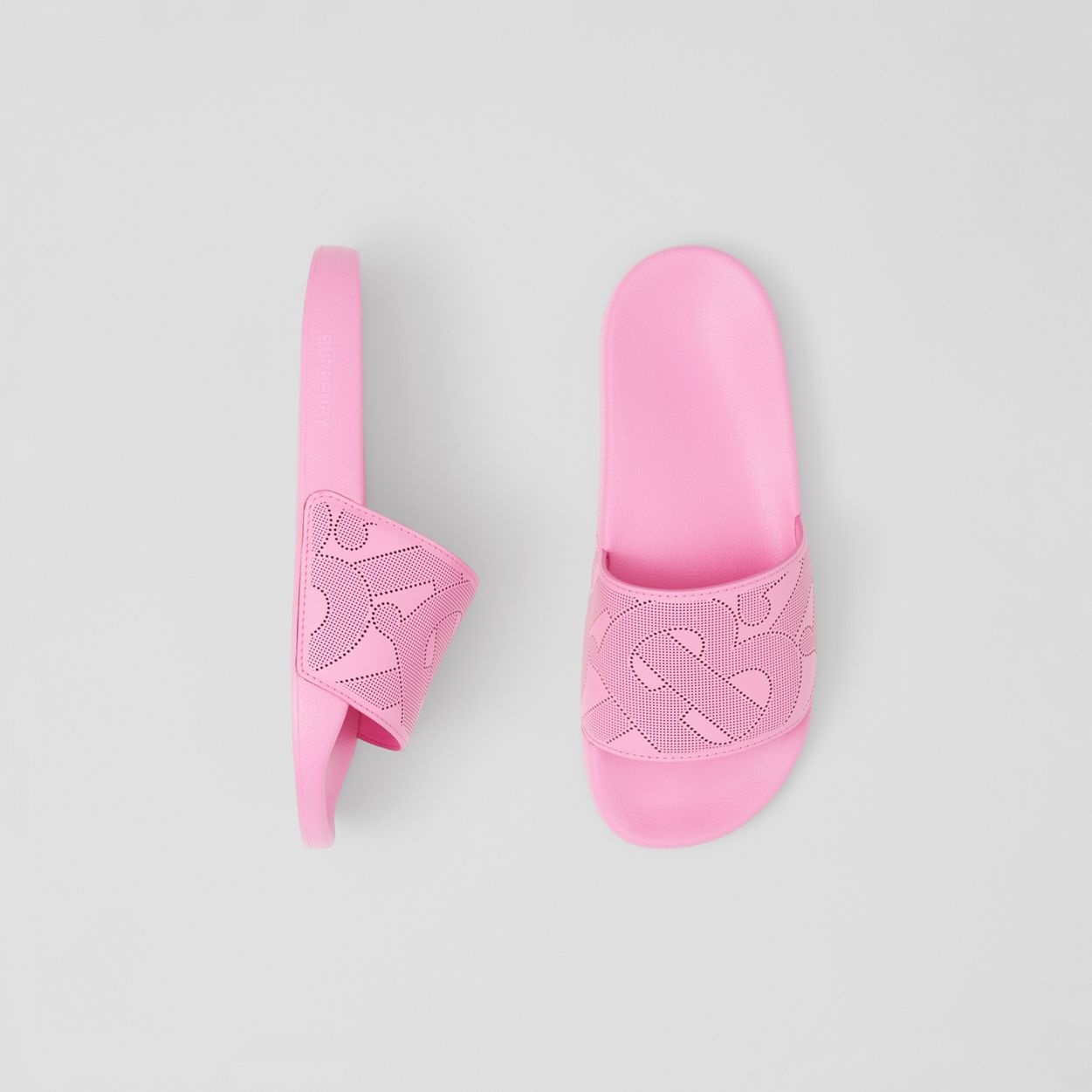 Perforated Monogram Leather Slides - 2