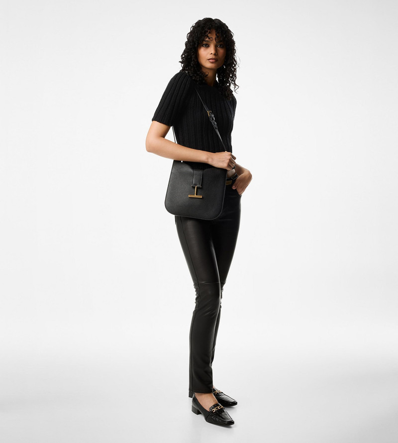 GRAIN LEATHER TARA SMALL CROSSBODY 5