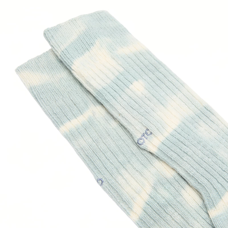 ROTOTO® RoToTo Tie Dye Ribbed Crew Sock outlook