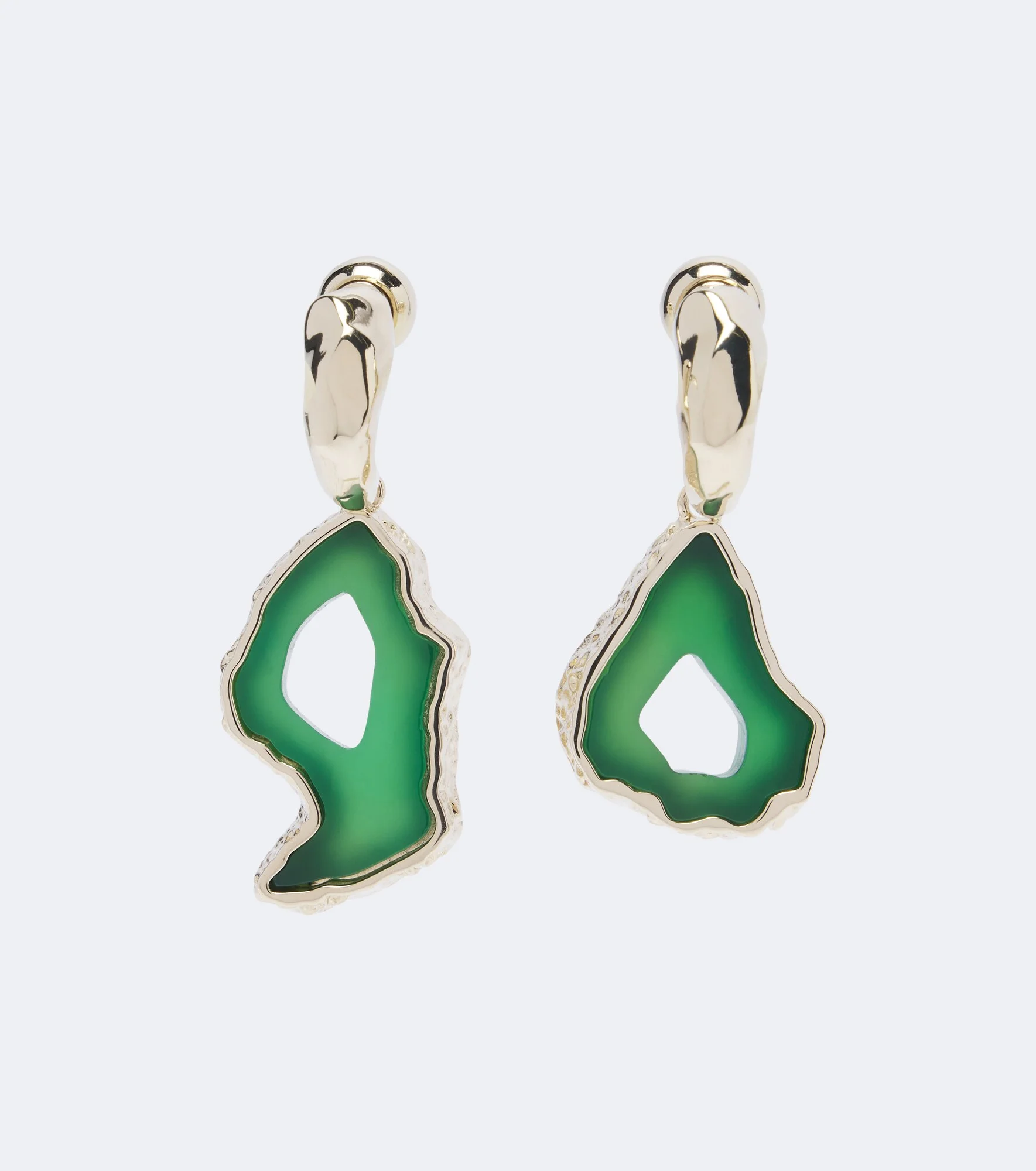 Embellished drop earrings - 1