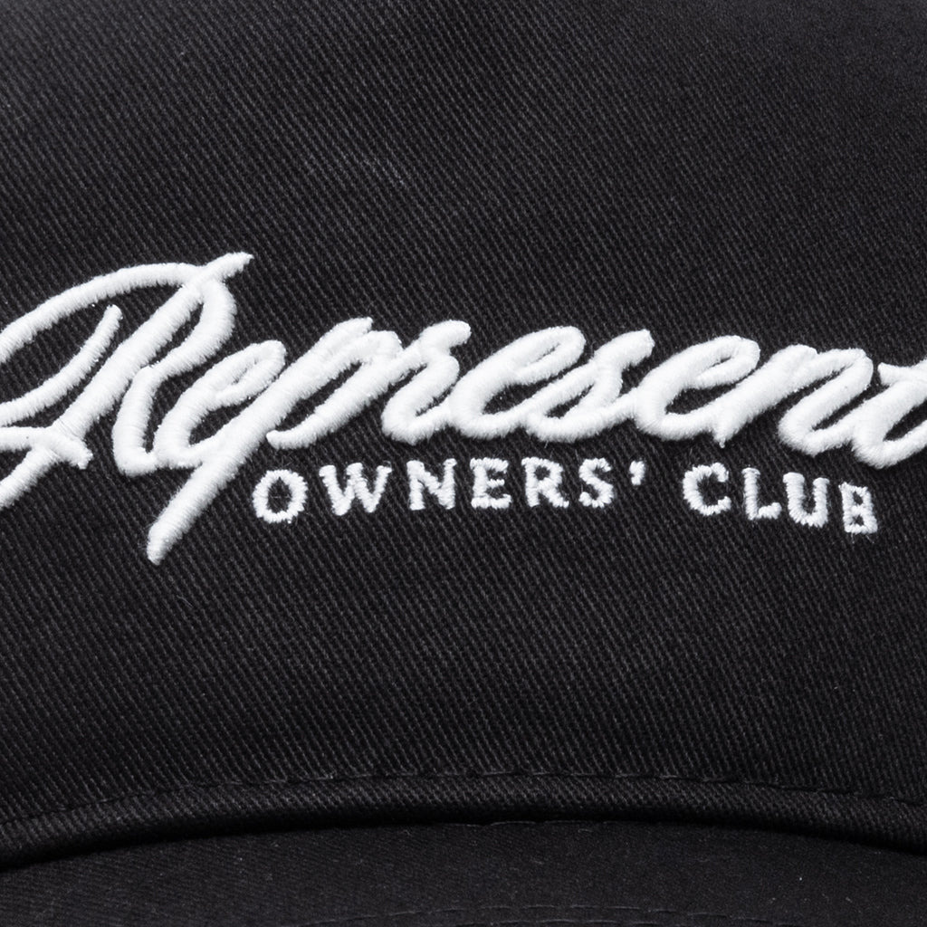 OWNERS CLUB SCRIPT CAP - BLACK - 2