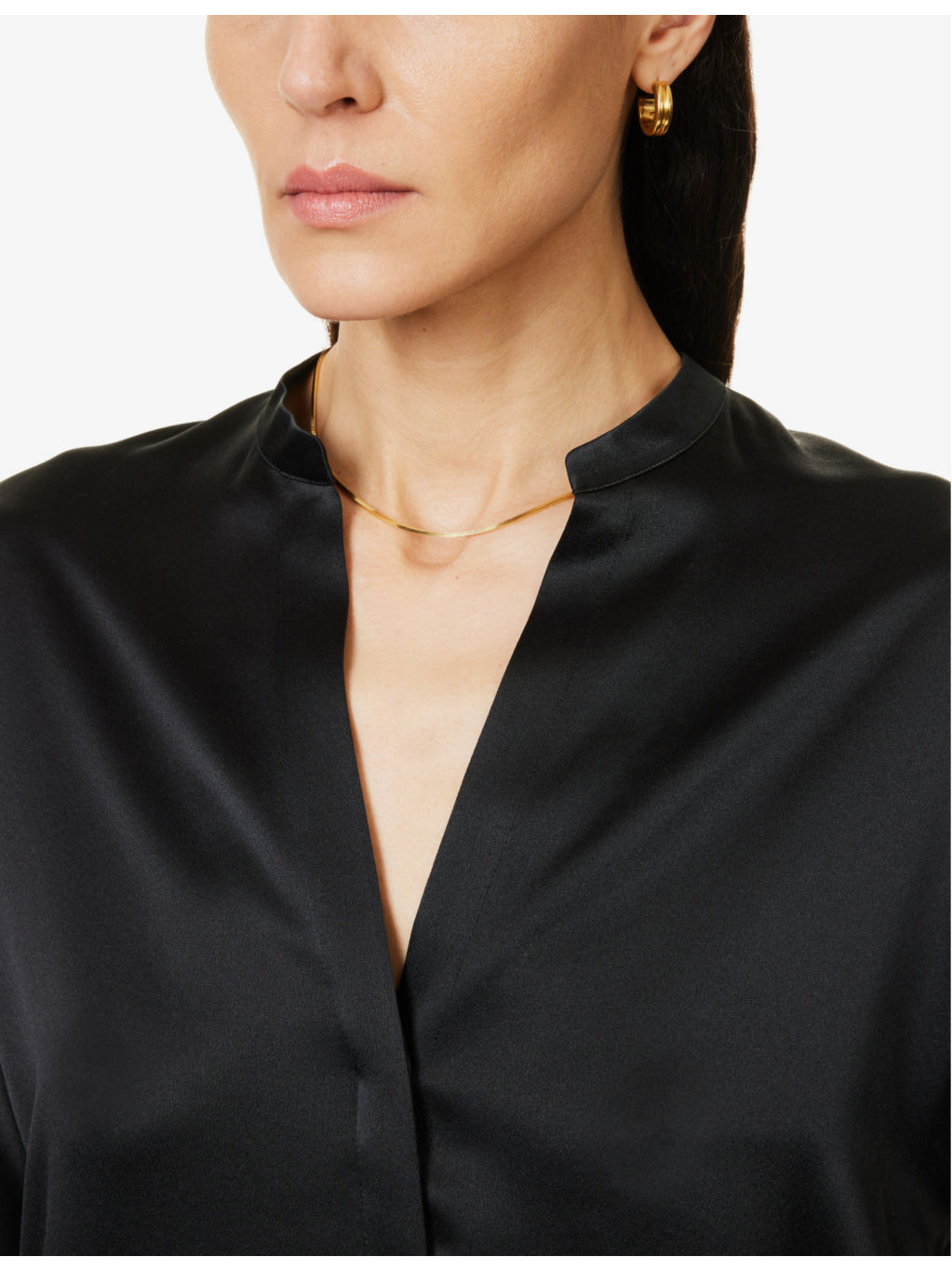 Relaxed-fit silk blouse - 5