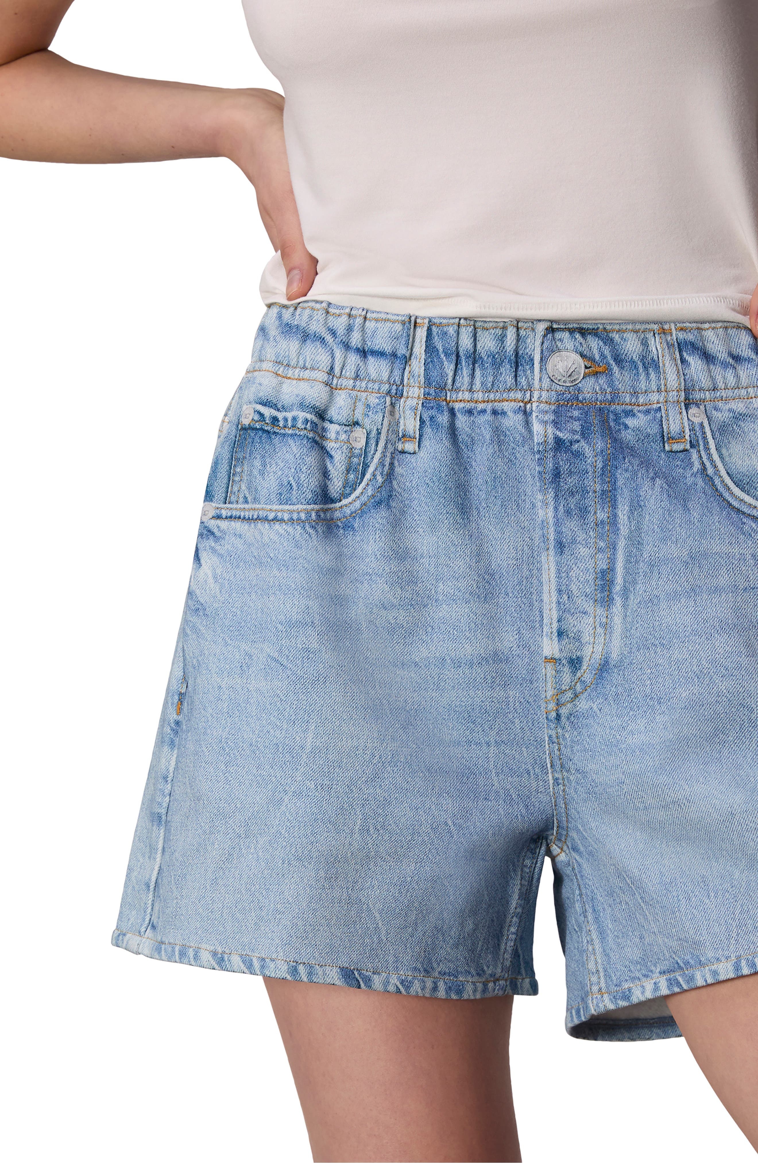 rag & bone Miramar Cotton Terry Walking Shorts in Kacy at Nordstrom - 4