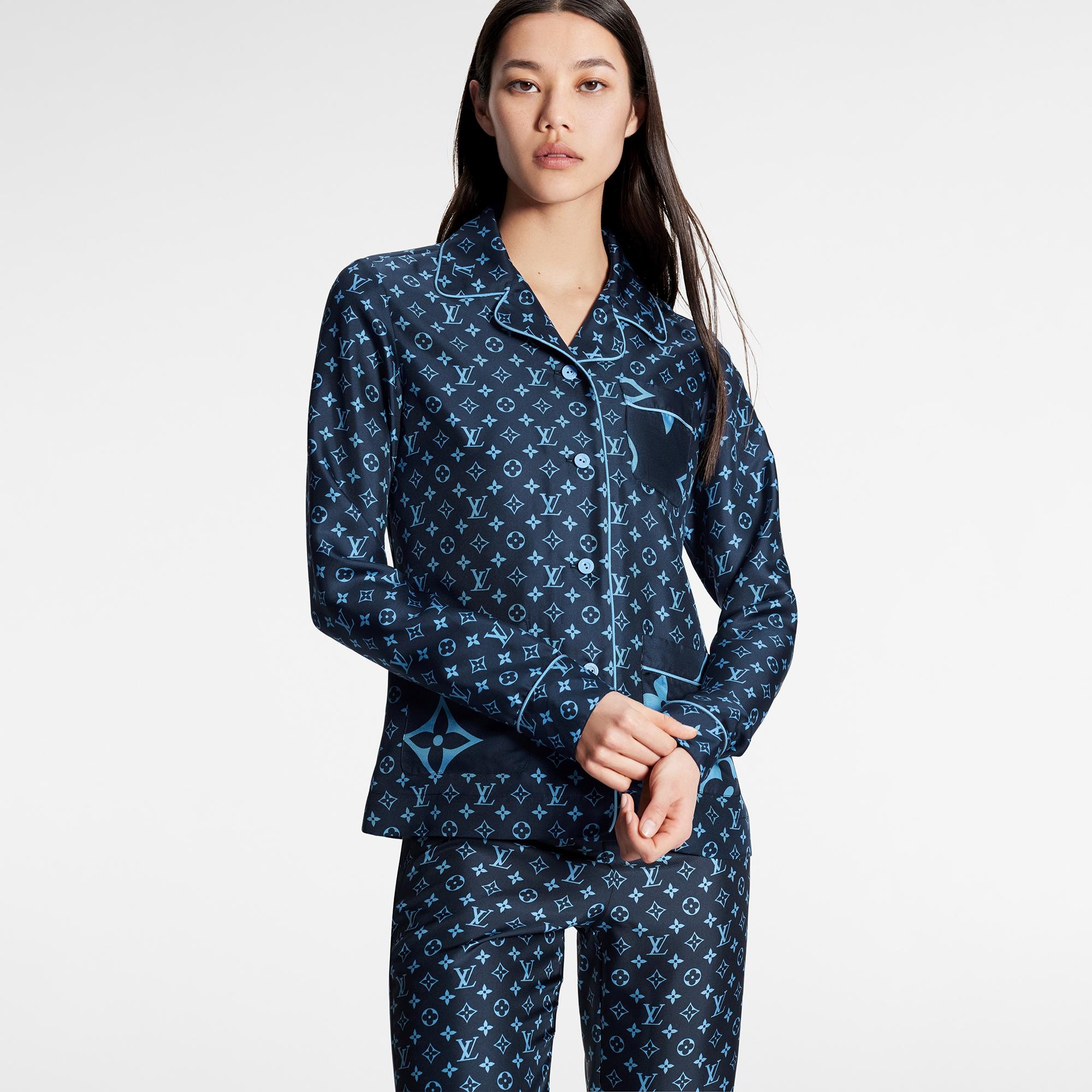 Mixed Monogram Pajama Shirt - Ready to Wear