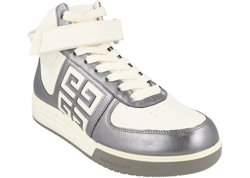 Givenchy Givenchy G4 High-Top Silver Grey outlook