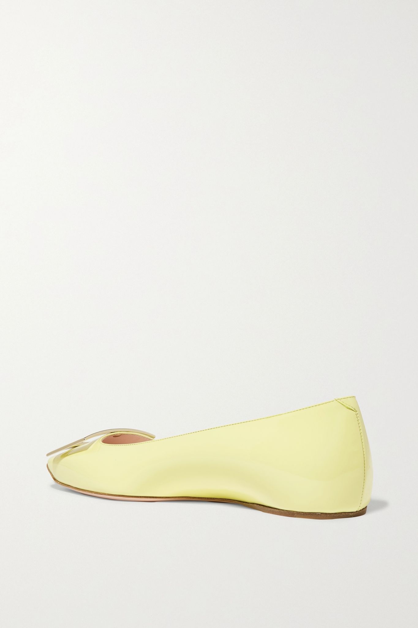 Trompette patent-leather ballet flats - 4