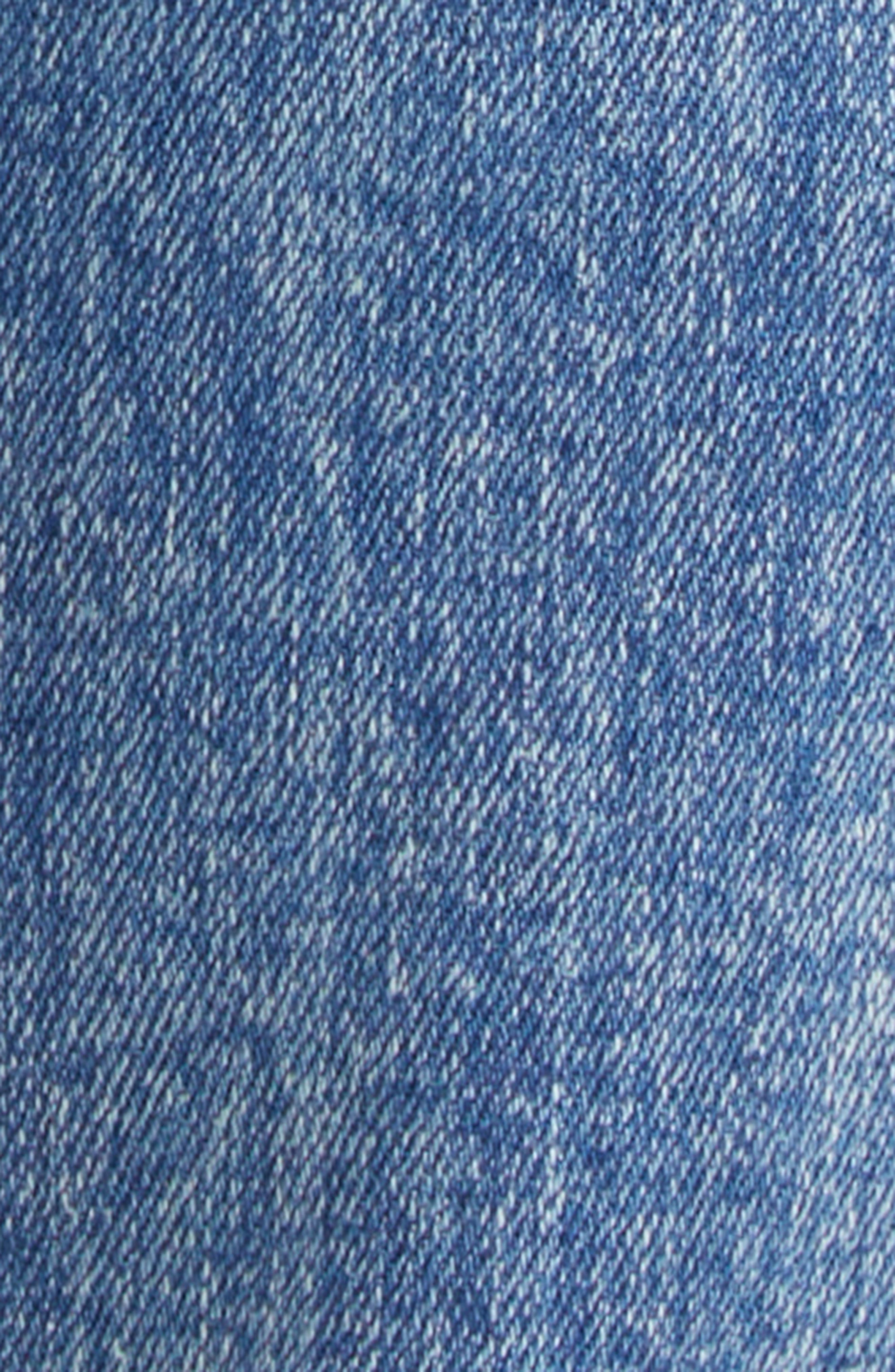 Veronica Beard Crosbie High Waist Wide Leg Jeans in Ripple Haze at Nordstrom - 6