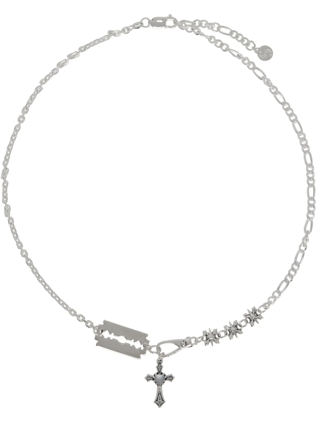 Razor Cross Necklace - 1
