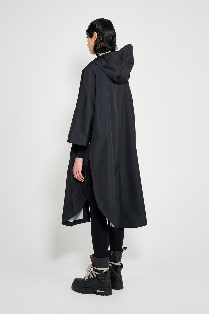 Concert Tape Poncho Black 3