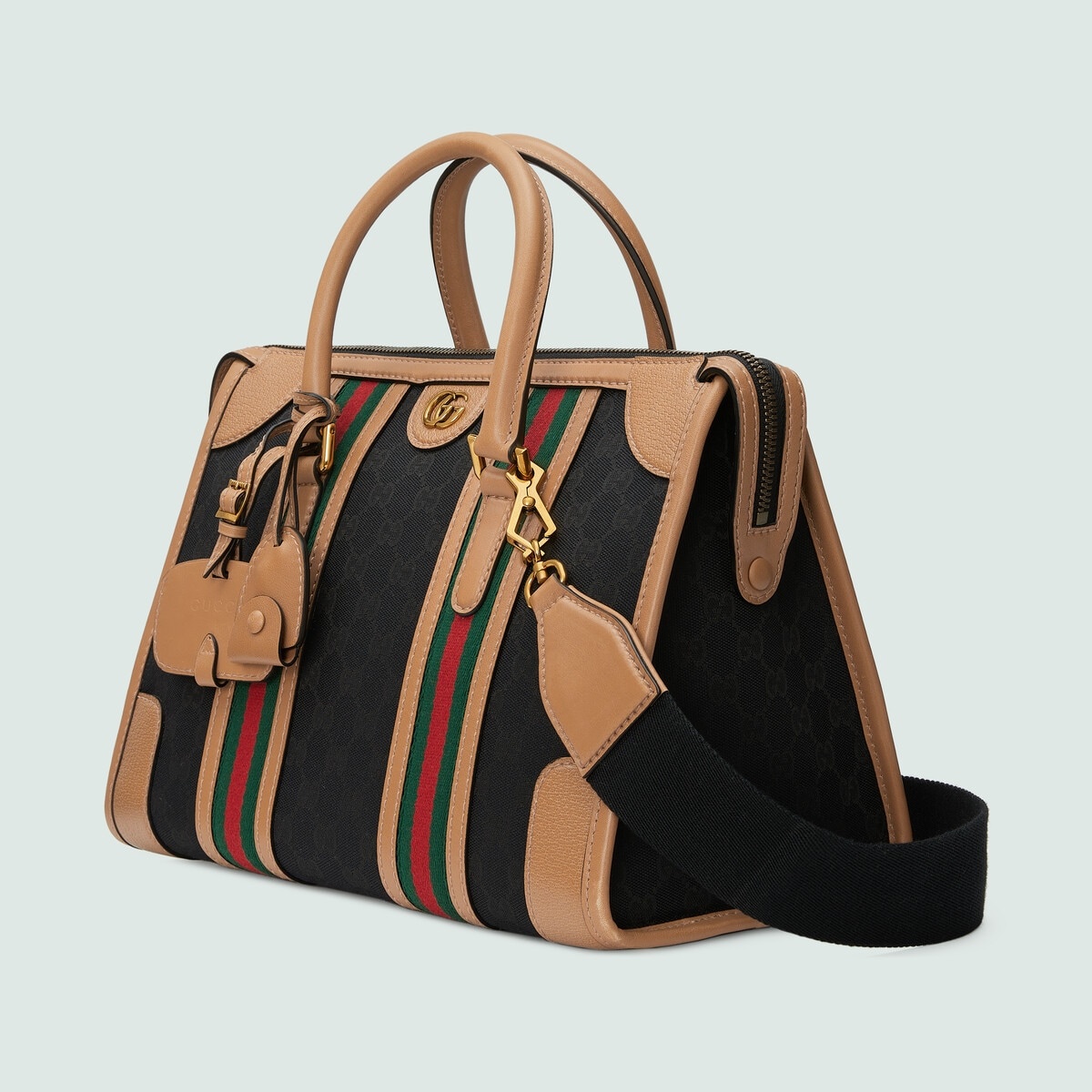 Medium canvas top handle bag - 2