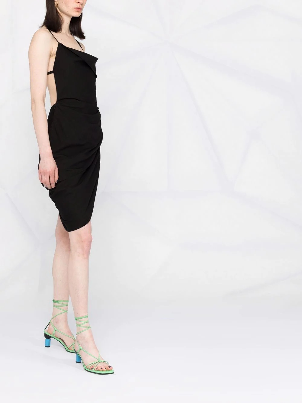 Saudade draped dress - 6